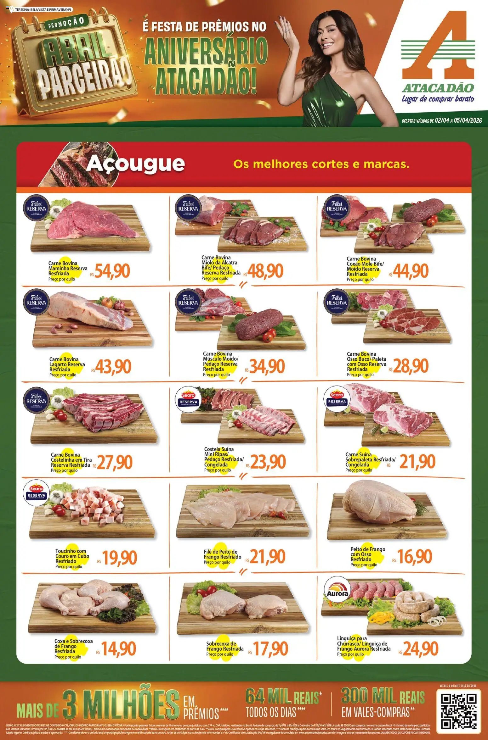 Atacadão folheto a partir de 02/04/2026 Atacadão ofertas - PI (2026-04-02 - 2026-04-05)