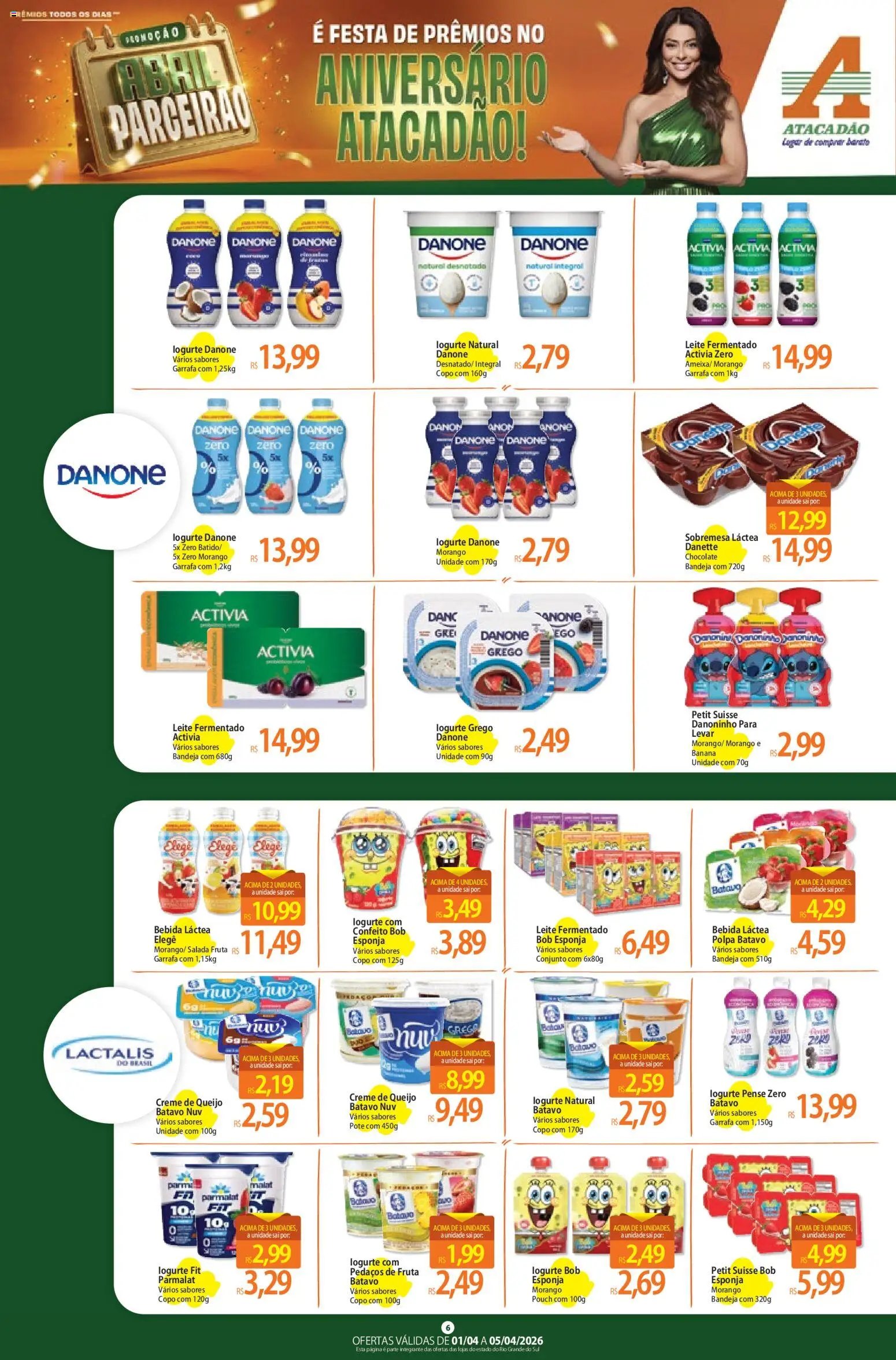Atacadão folheto a partir de 01/04/2026 Atacadão ofertas - RS (2026-04-01 - 2026-04-05)