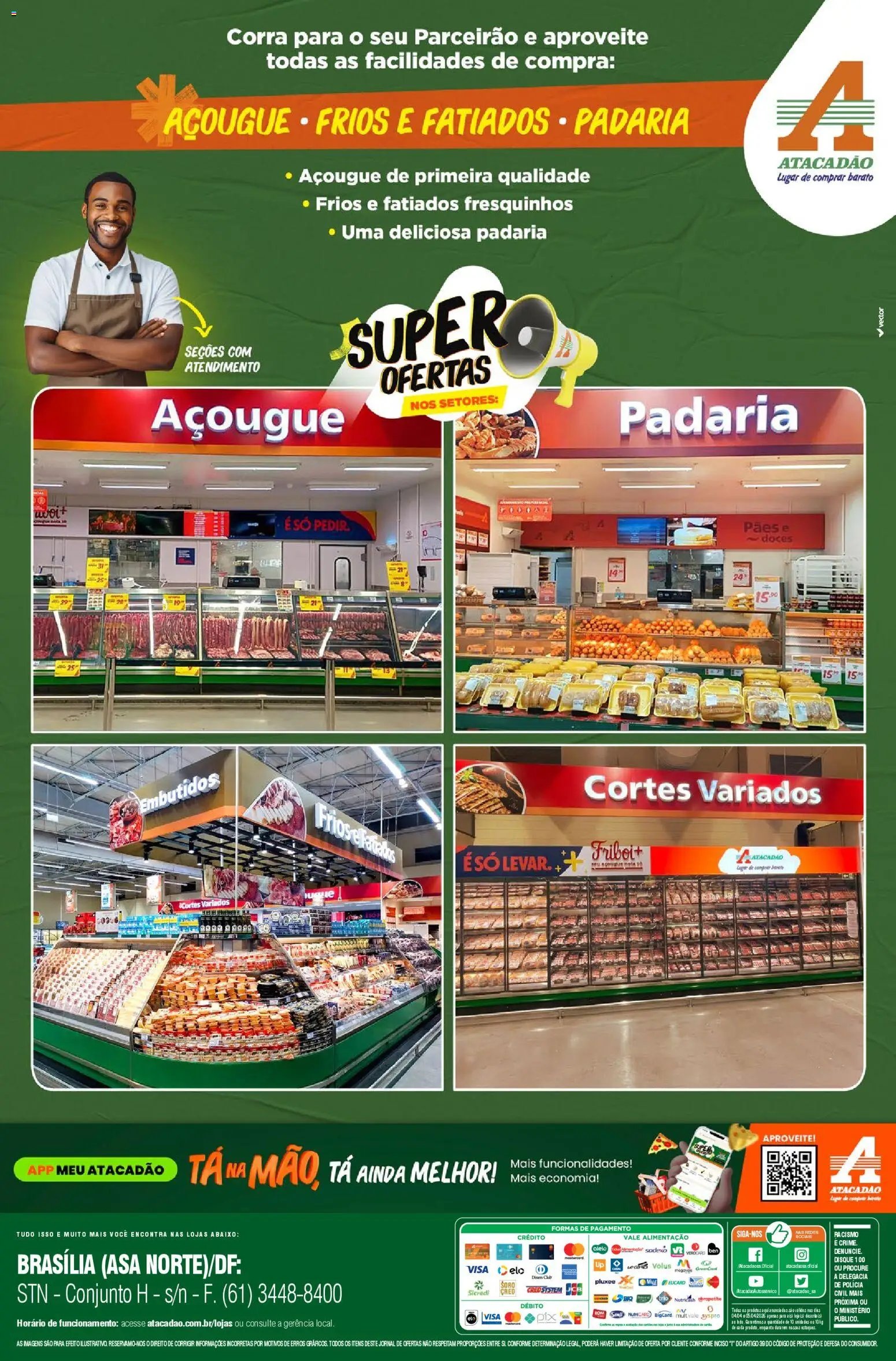 Atacadão folheto a partir de 04/04/2026 Atacadão ofertas - DF (2026-04-04 - 2026-04-05)