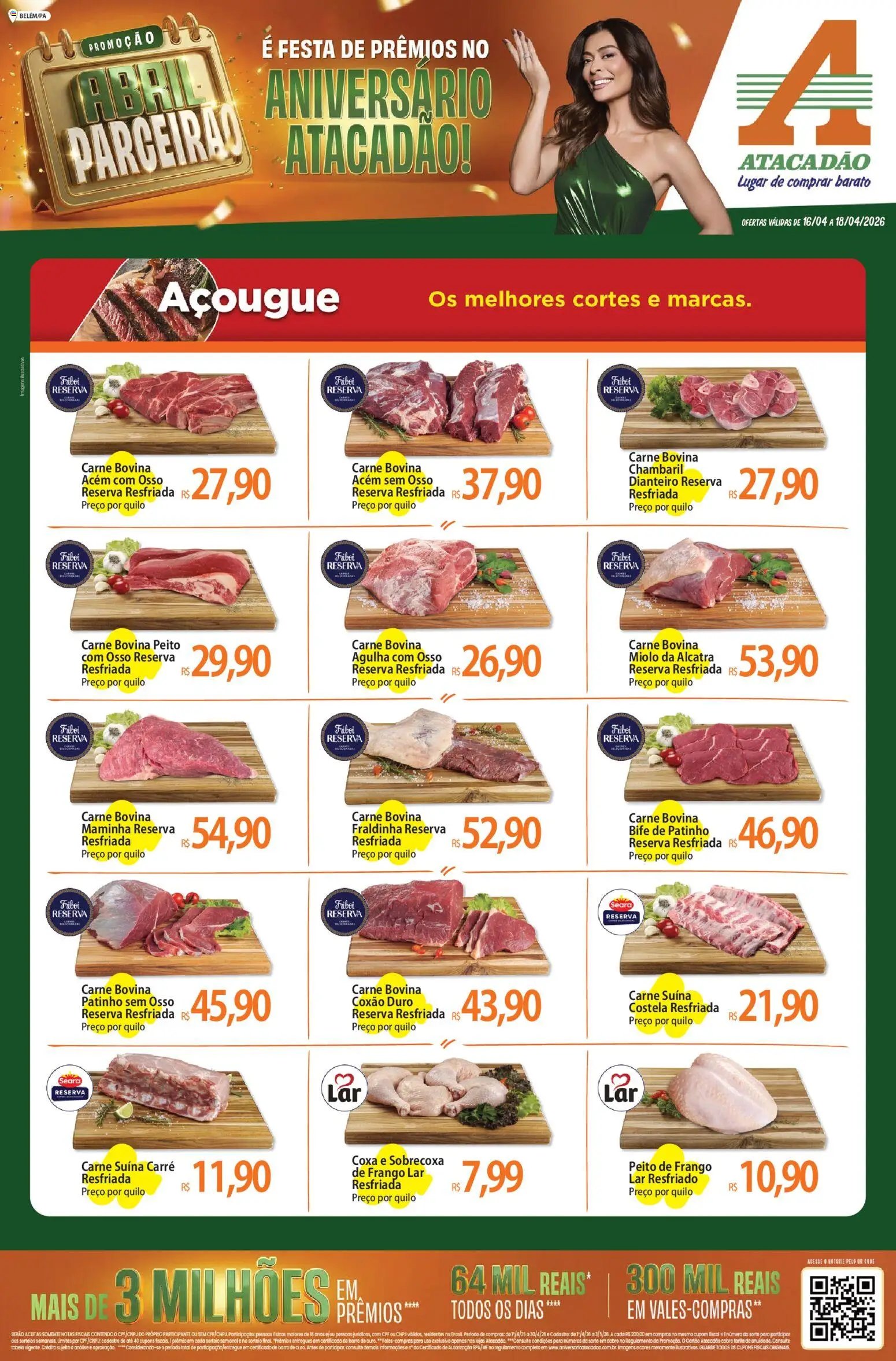Atacadão folheto a partir de 16/04/2026 Atacadão ofertas - PA (2026-04-16 - 2026-04-18)
