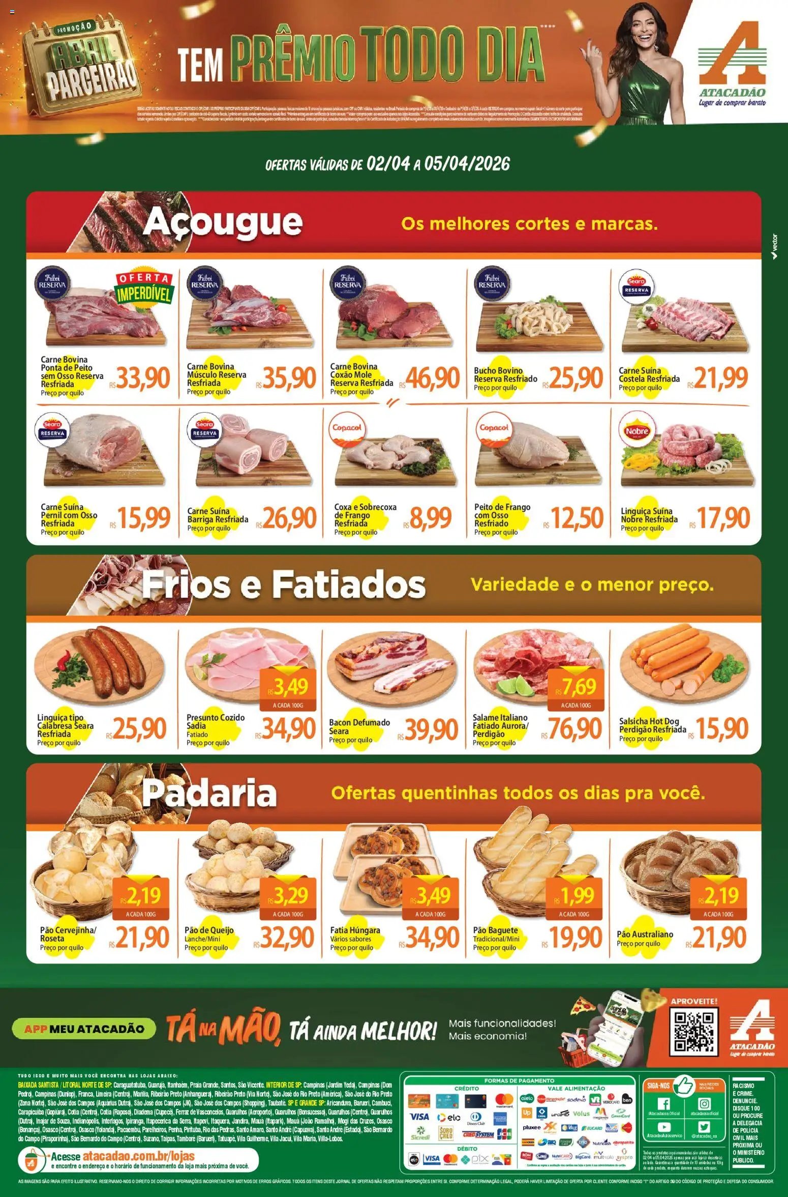 Atacadão folheto a partir de 02/04/2026 Atacadão ofertas - SP (2026-04-02 - 2026-04-05)