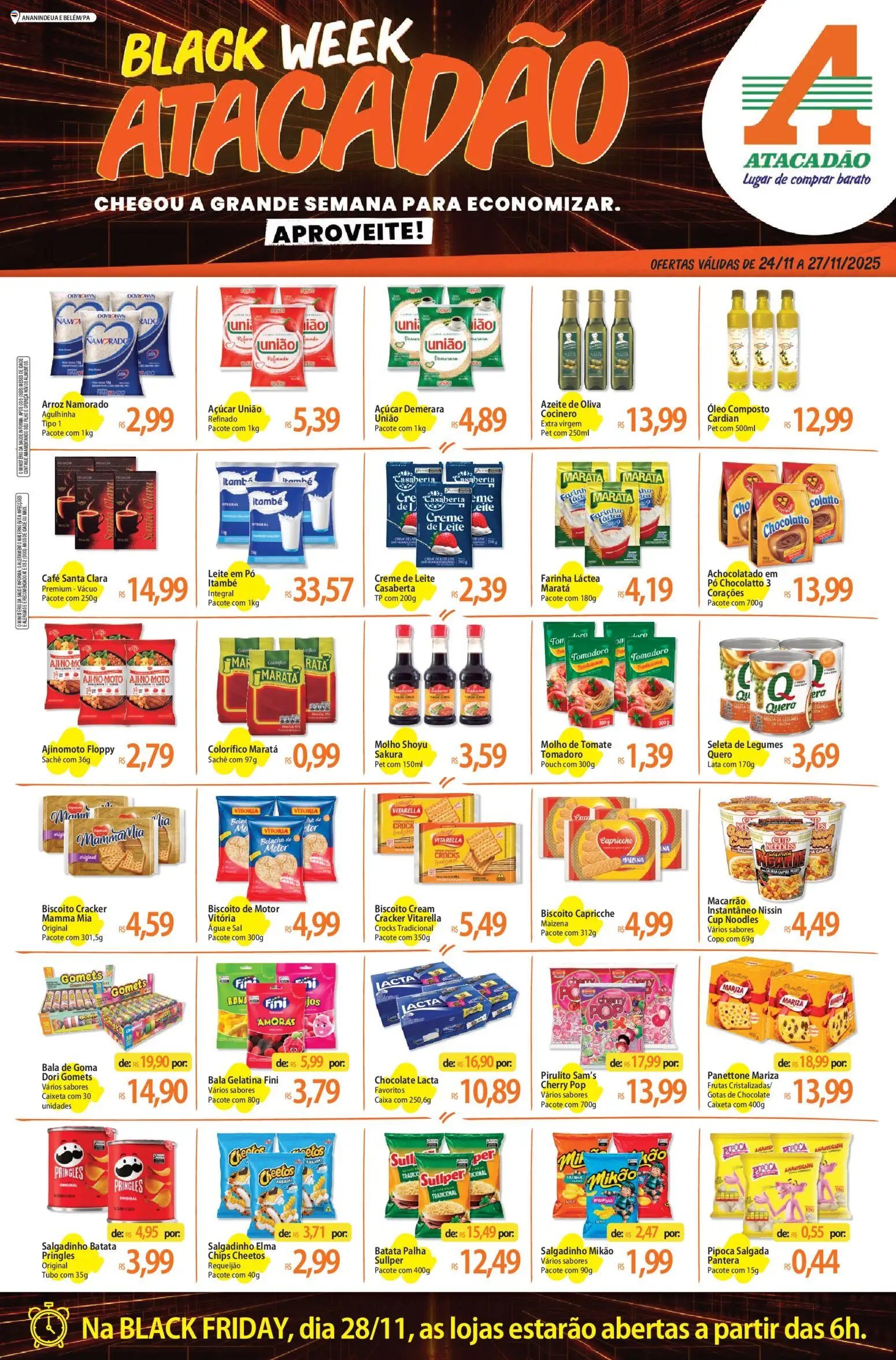 Atacadão folheto a partir de 24/11/2025 Ofertas - PA (2025-11-24 - 2025-11-27)