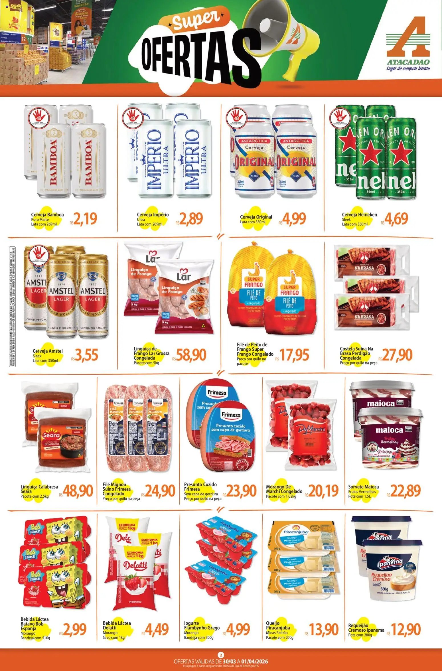 Atacadão folheto a partir de 30/03/2026 Atacadão ofertas - PA (2026-03-30 - 2026-04-01)