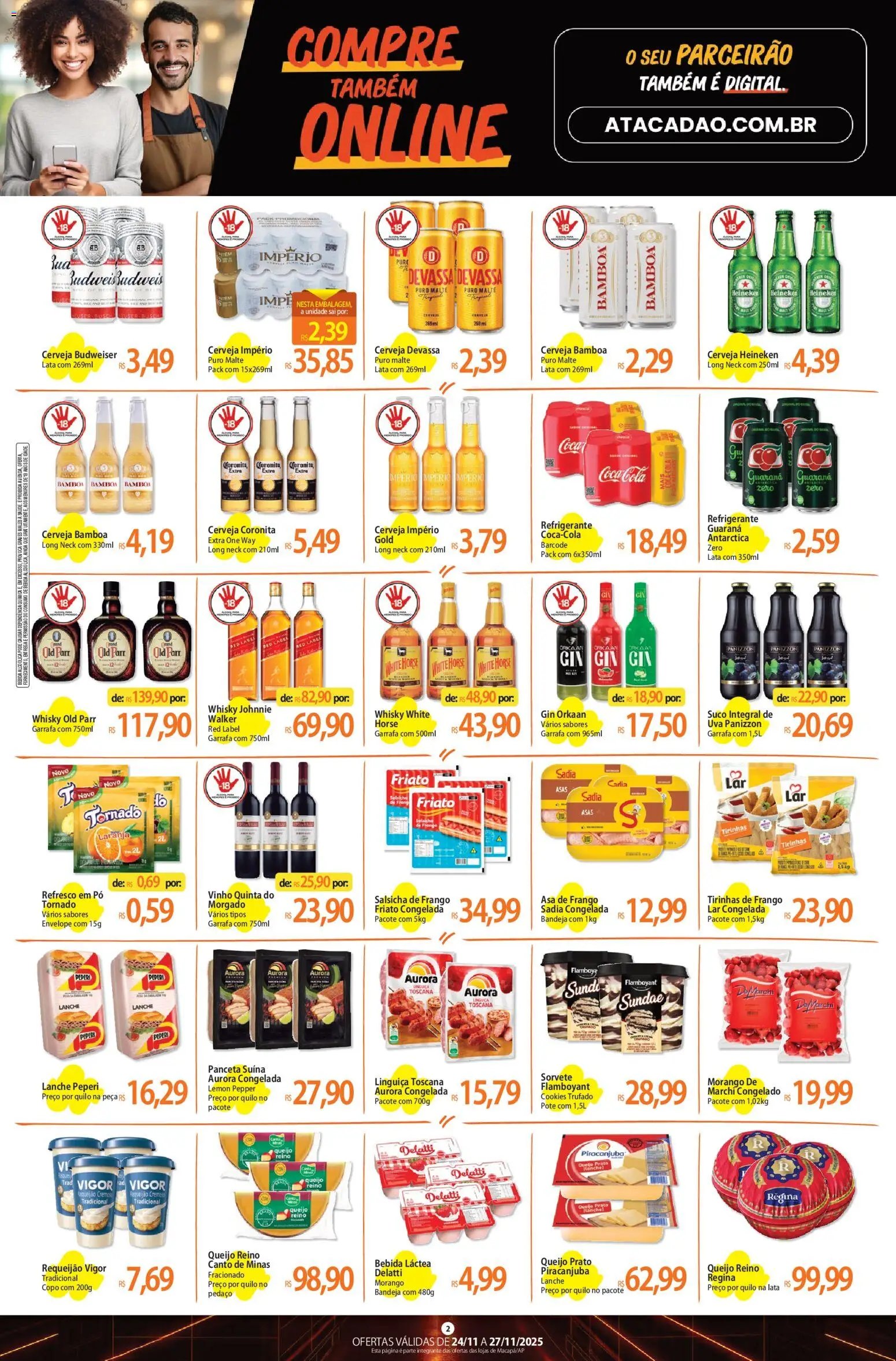 Atacadão folheto a partir de 24/11/2025 Ofertas - AP (2025-11-24 - 2025-11-27)