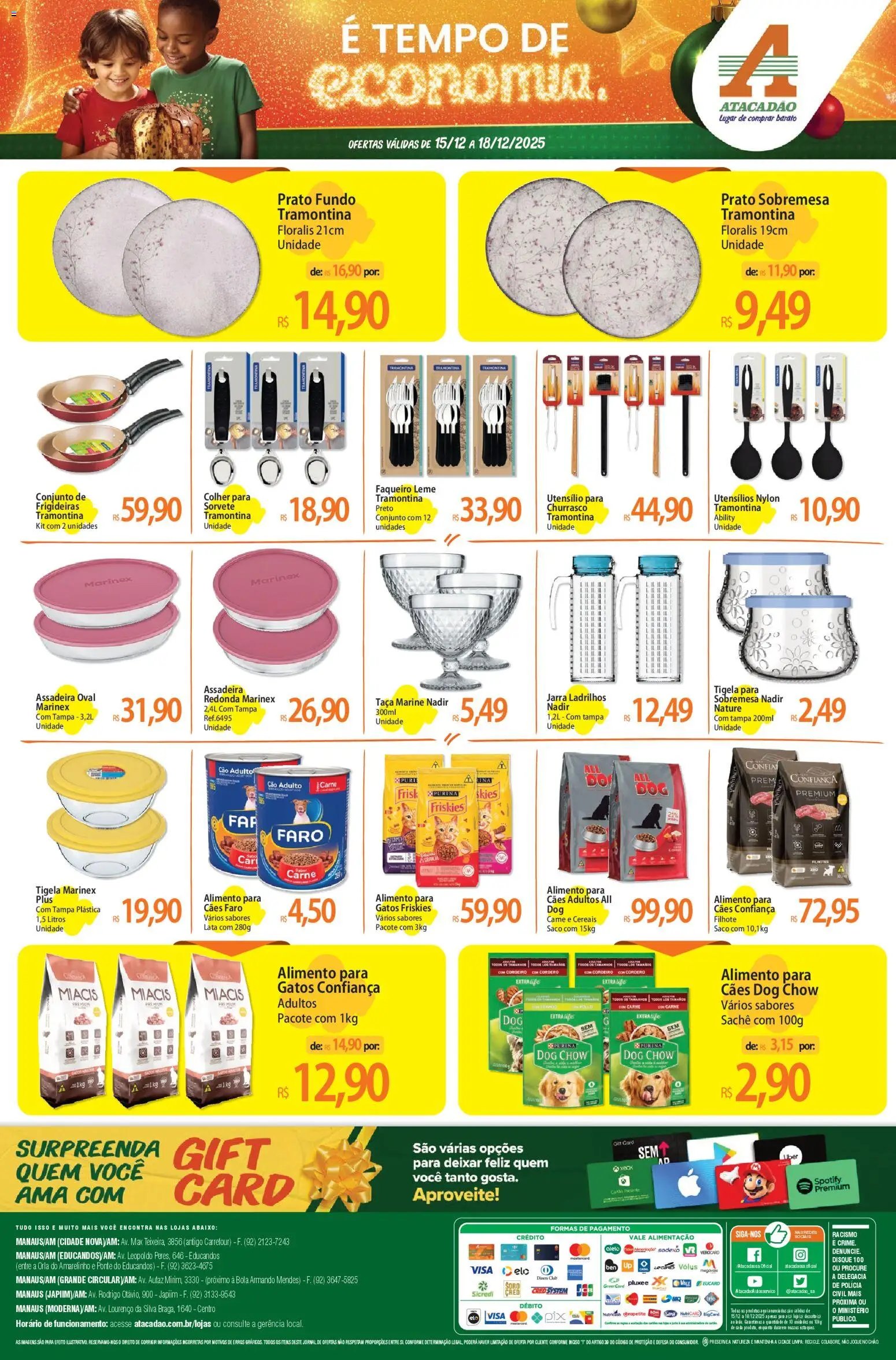 Atacadão folheto a partir de 15/12/2025 Ofertas - AM (2025-12-15 - 2025-12-18)