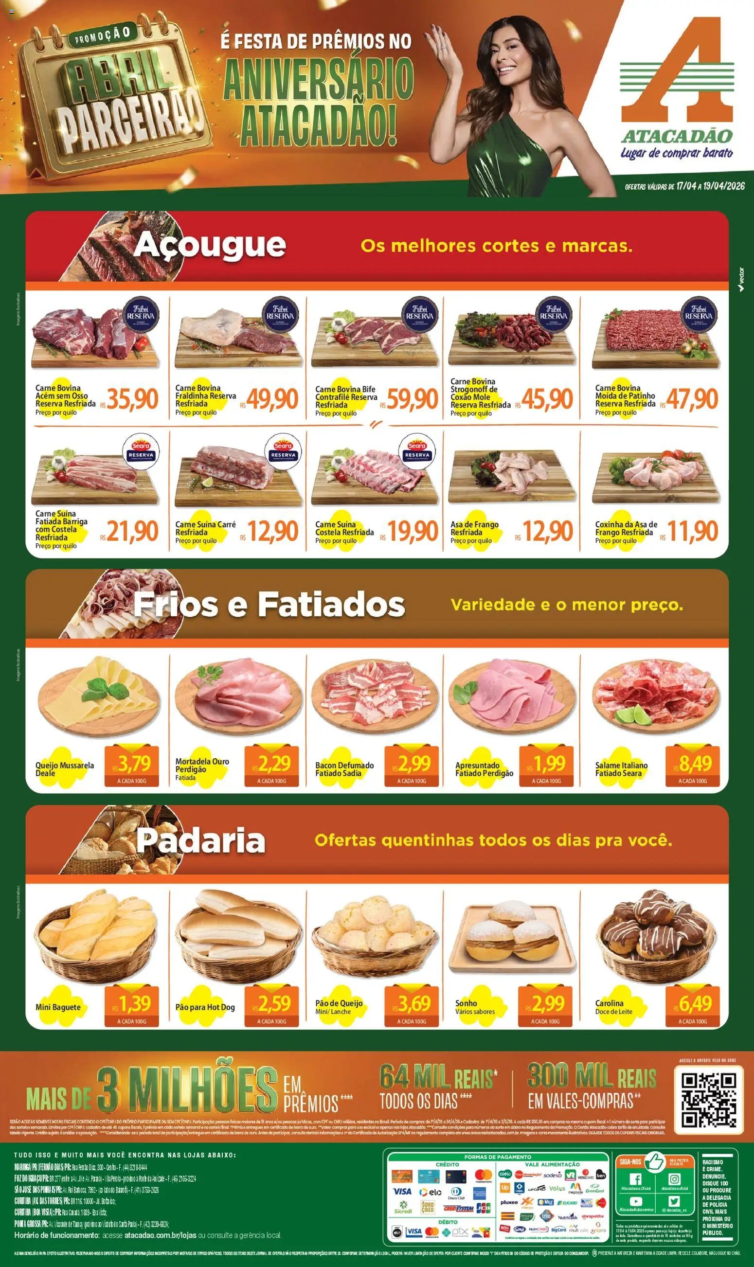 Atacadão folheto a partir de 17/04/2026 Atacadão ofertas - PR (2026-04-17 - 2026-04-19)