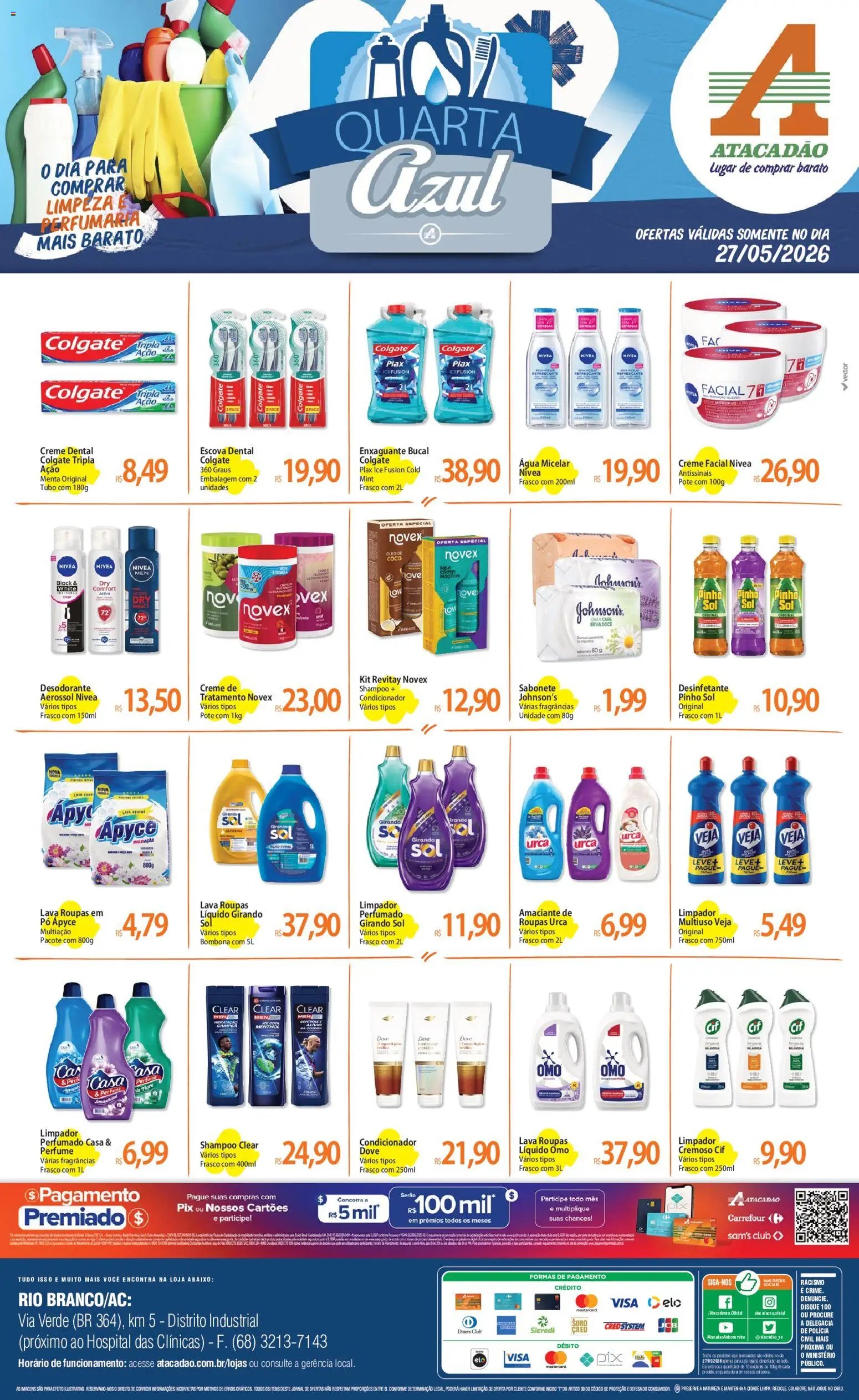 Atacadão folheto a partir de 27/05/2026 Atacadão ofertas - AC (2026-05-27 - 2026-05-27)