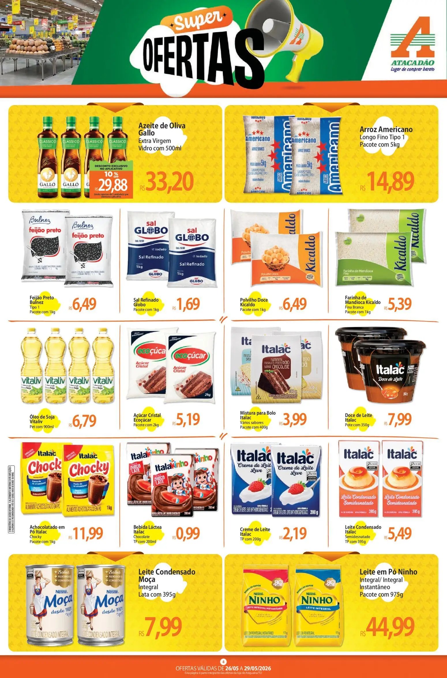 Atacadão folheto a partir de 26/05/2026 Atacadão ofertas - TO (2026-05-26 - 2026-05-29)