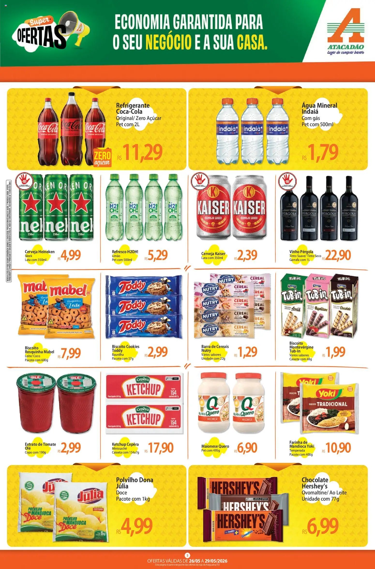 Atacadão folheto a partir de 26/05/2026 Atacadão ofertas - TO (2026-05-26 - 2026-05-29)