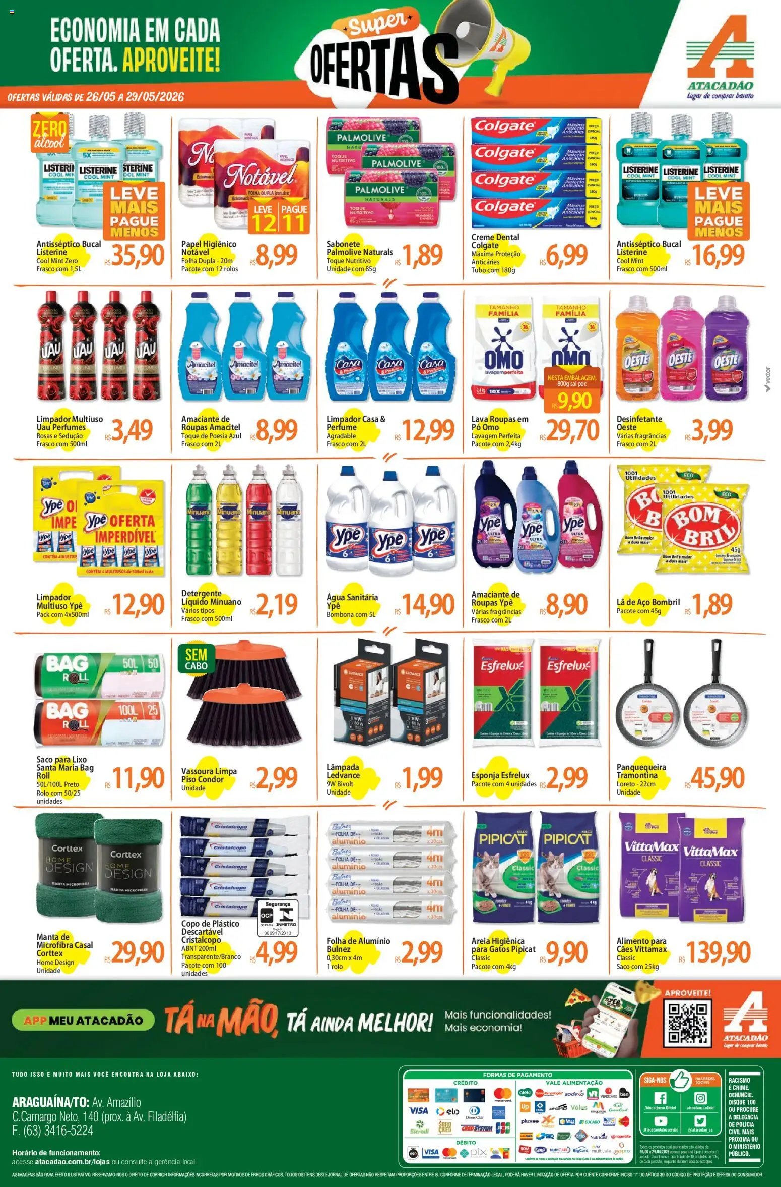 Atacadão folheto a partir de 26/05/2026 Atacadão ofertas - TO (2026-05-26 - 2026-05-29)