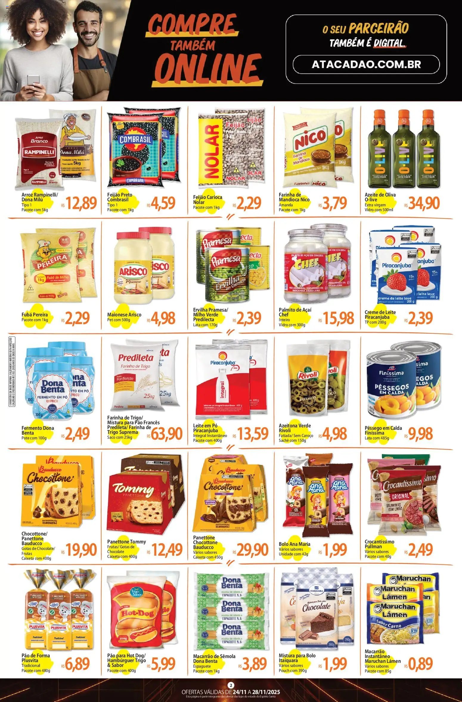 Atacadão folheto a partir de 24/11/2025 Ofertas - ES (2025-11-24 - 2025-11-28)