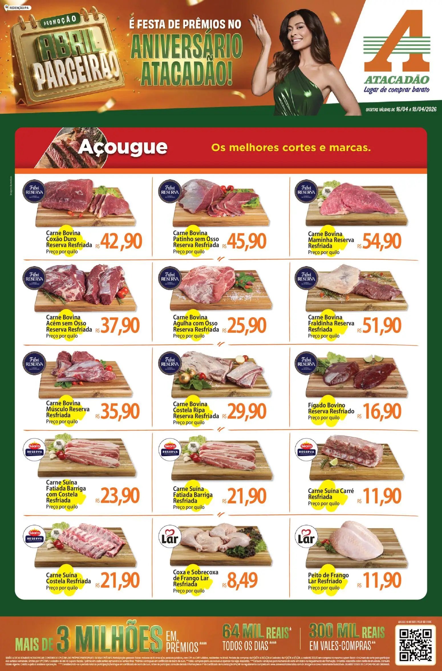 Atacadão folheto a partir de 16/04/2026 Atacadão ofertas - PA (2026-04-16 - 2026-04-18)