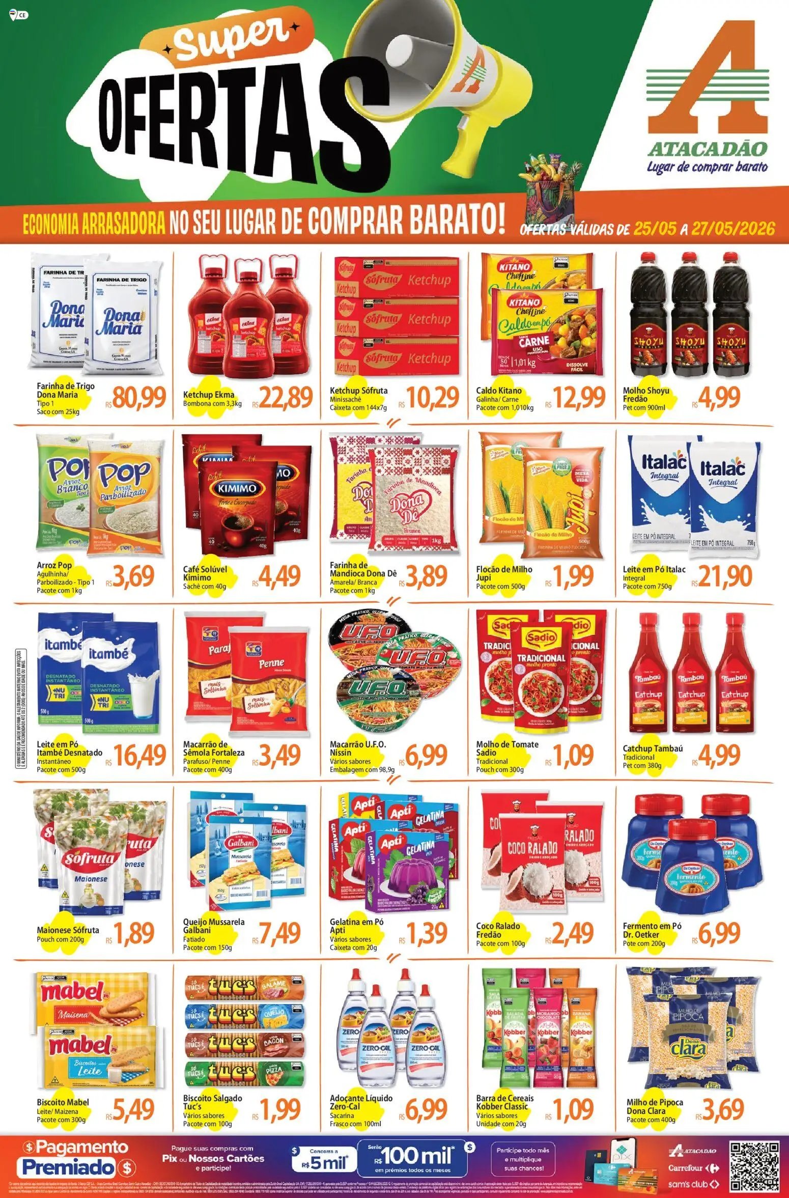 Atacadão folheto a partir de 25/05/2026 Atacadão ofertas - CE (2026-05-25 - 2026-05-27)