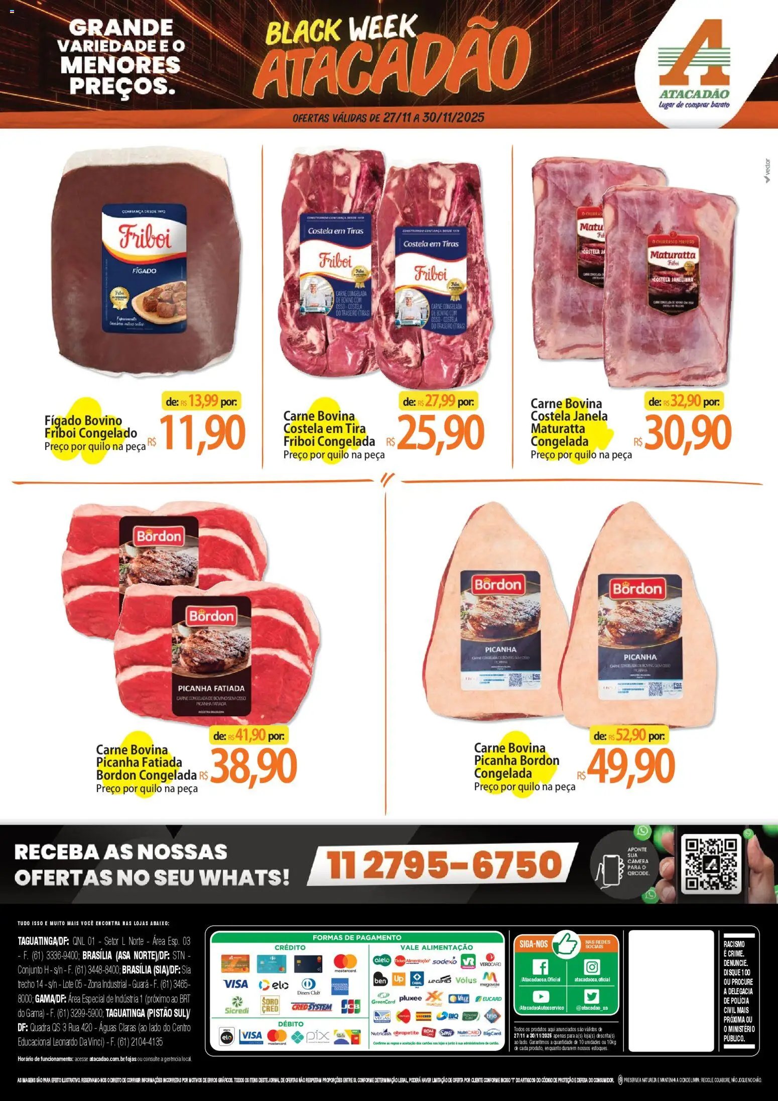 Atacadão folheto a partir de 27/11/2025 Ofertas - DF (2025-11-27 - 2025-11-30)