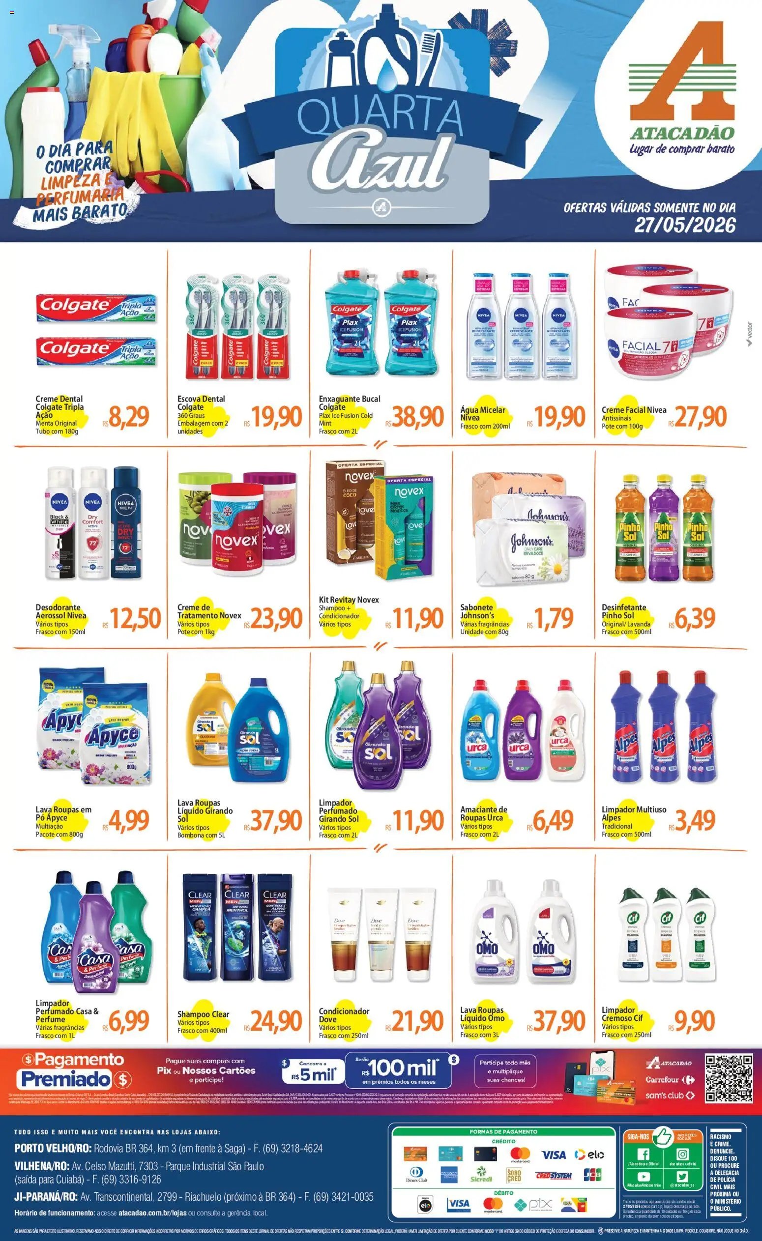 Atacadão folheto a partir de 27/05/2026 Atacadão ofertas - RO (2026-05-27 - 2026-05-27)