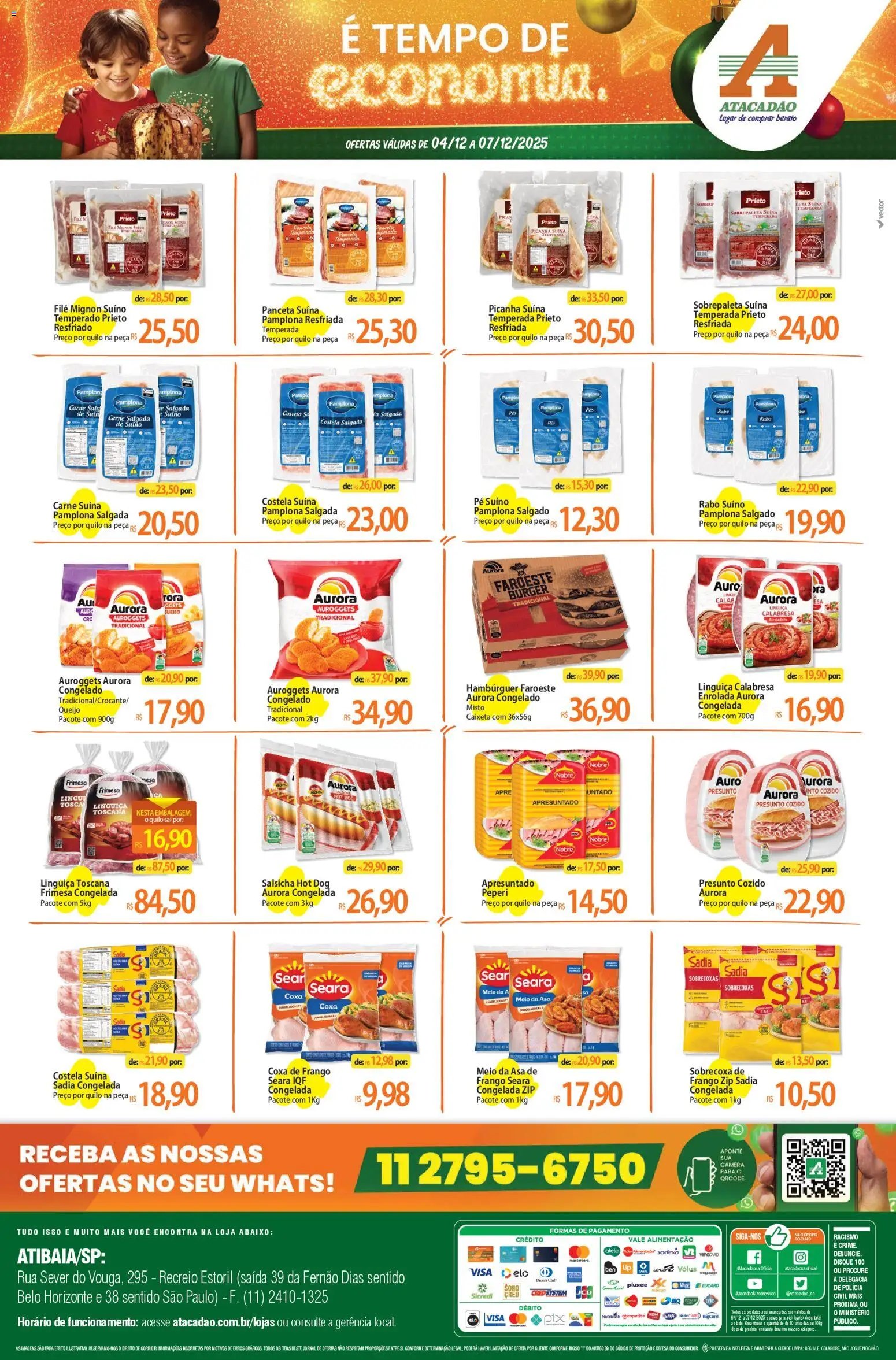 Atacadão folheto a partir de 04/12/2025 Ofertas - SP (2025-12-04 - 2025-12-07)