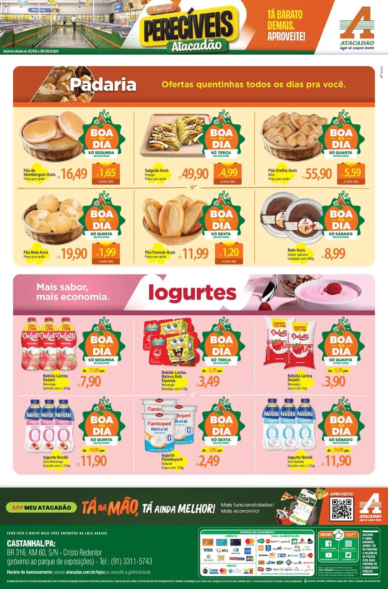 Atacadão folheto a partir de 25/05/2026 Atacadão ofertas - PA (2026-05-25 - 2026-05-30)