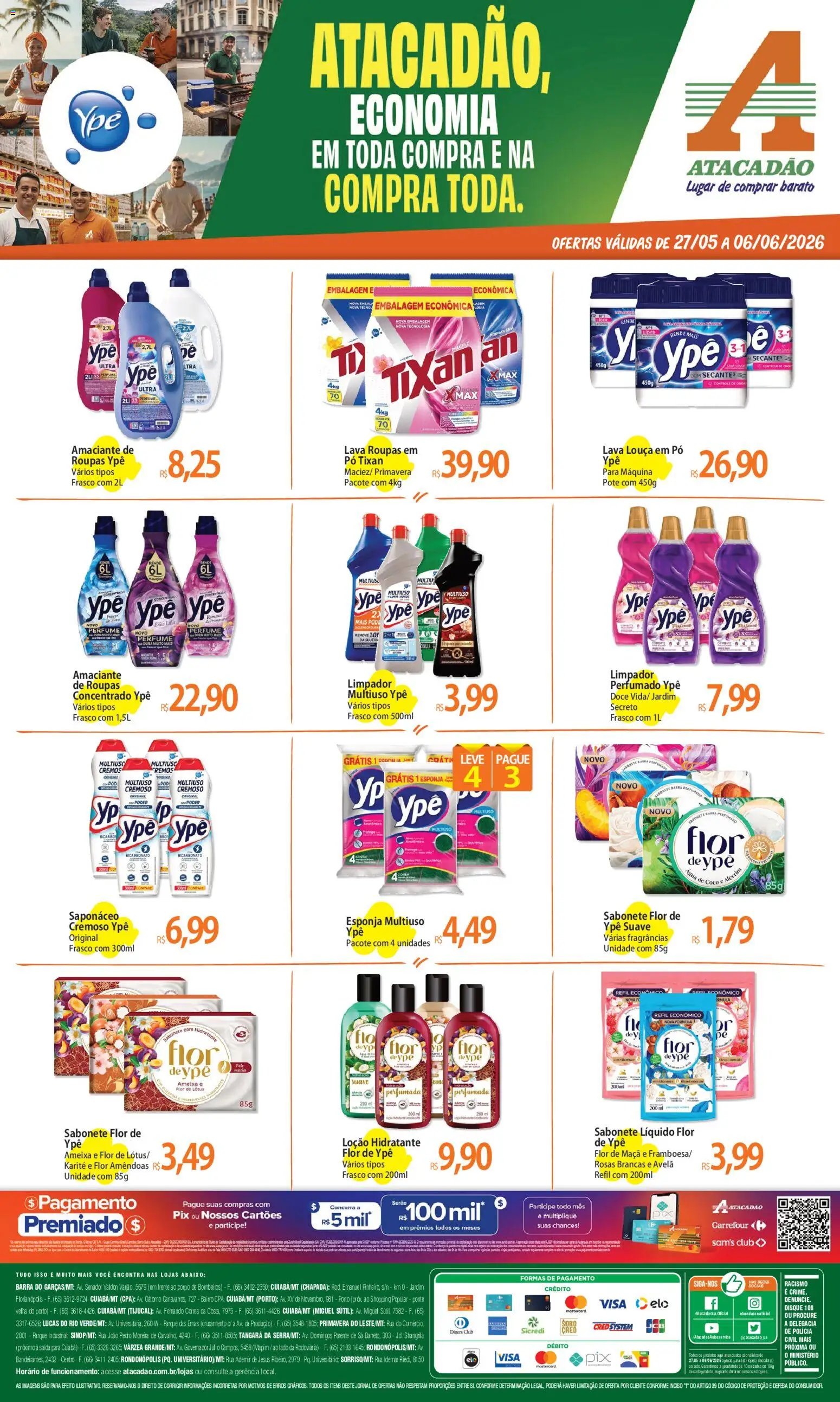 Atacadão folheto a partir de 27/05/2026 Atacadão ofertas - MT (2026-05-27 - 2026-06-06)