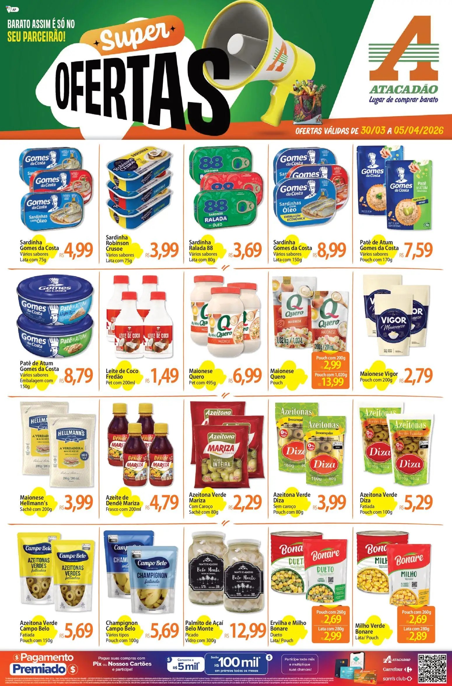 Atacadão folheto a partir de 30/03/2026 Atacadão ofertas - AP (2026-03-30 - 2026-04-05)