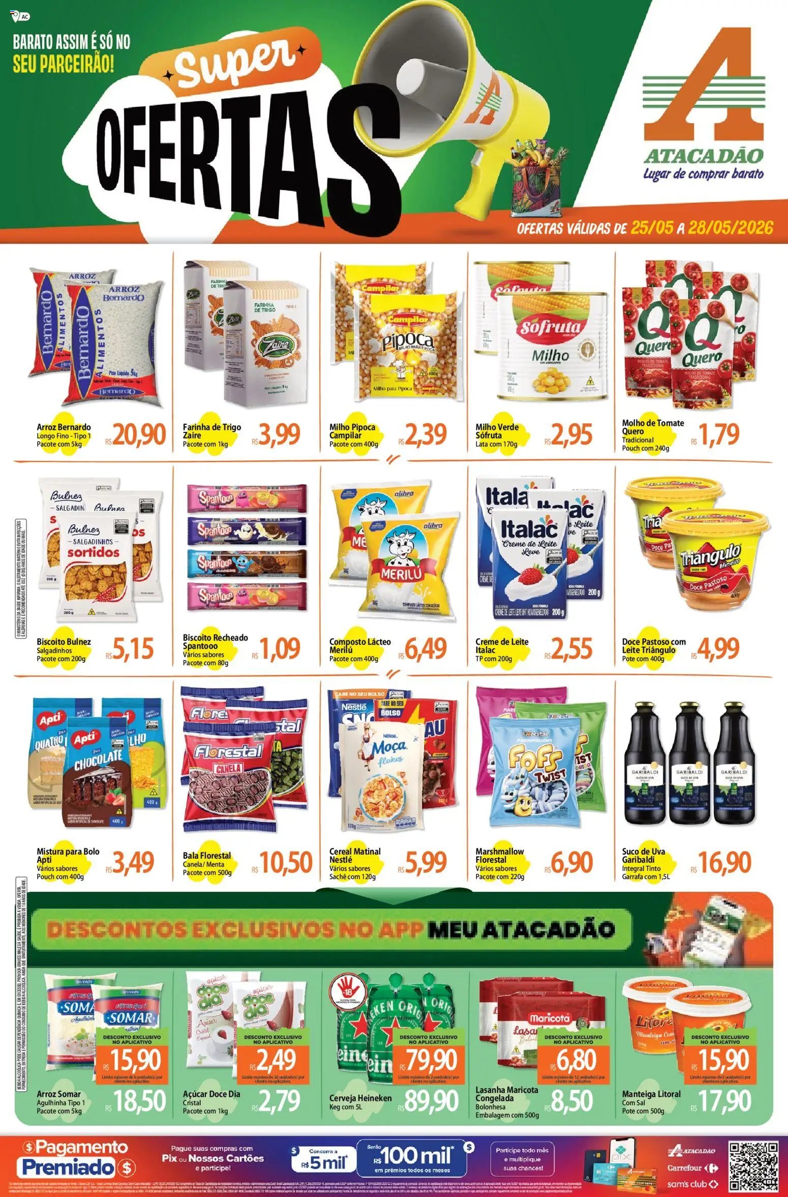 Atacadão folheto a partir de 25/05/2026 Atacadão ofertas - AC (2026-05-25 - 2026-05-28)