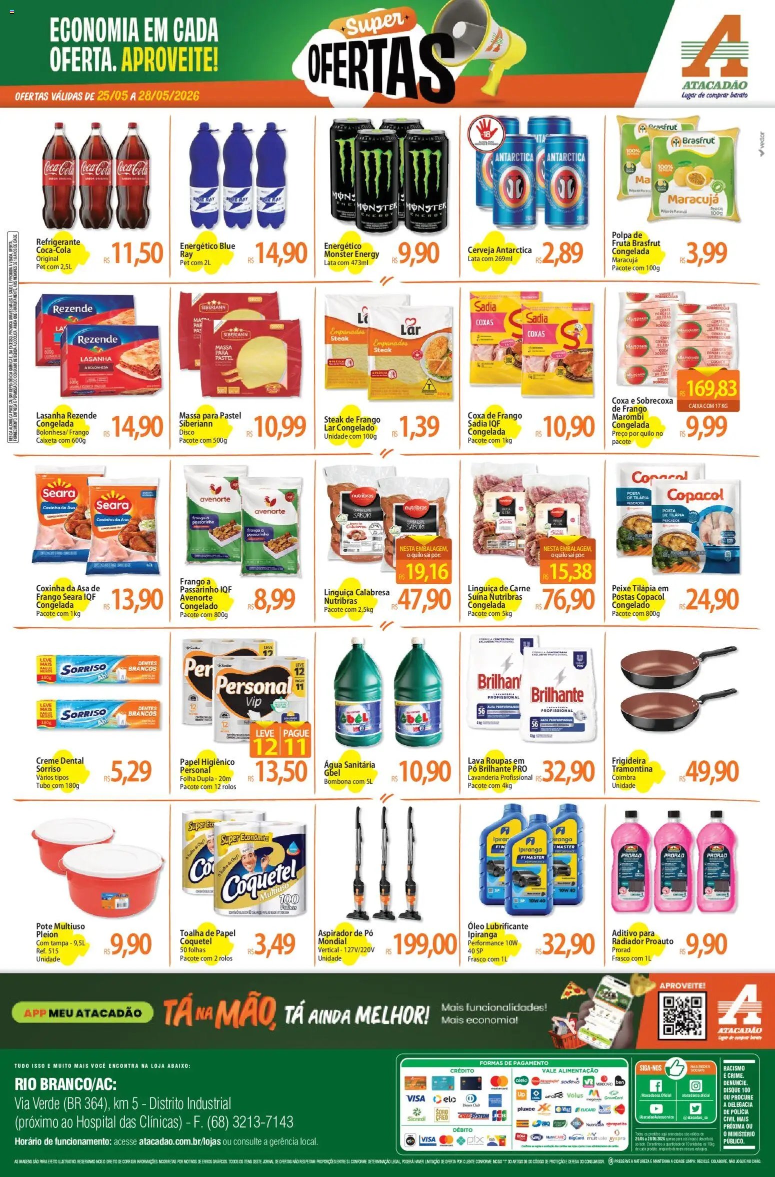 Atacadão folheto a partir de 25/05/2026 Atacadão ofertas - AC (2026-05-25 - 2026-05-28)