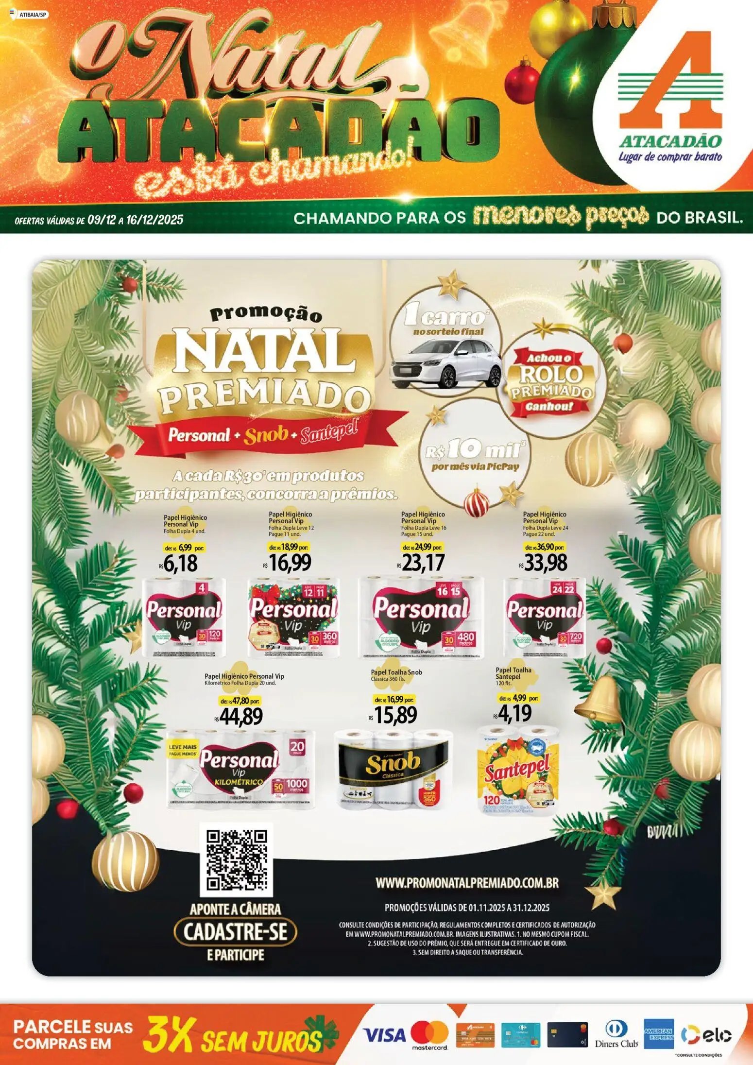 Atacadão folheto a partir de 09/12/2025 Ofertas - SP (2025-12-09 - 2025-12-16)