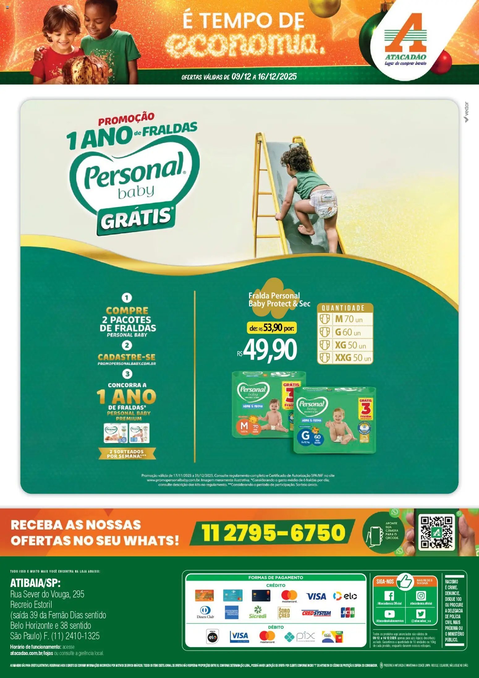 Atacadão folheto a partir de 09/12/2025 Ofertas - SP (2025-12-09 - 2025-12-16)