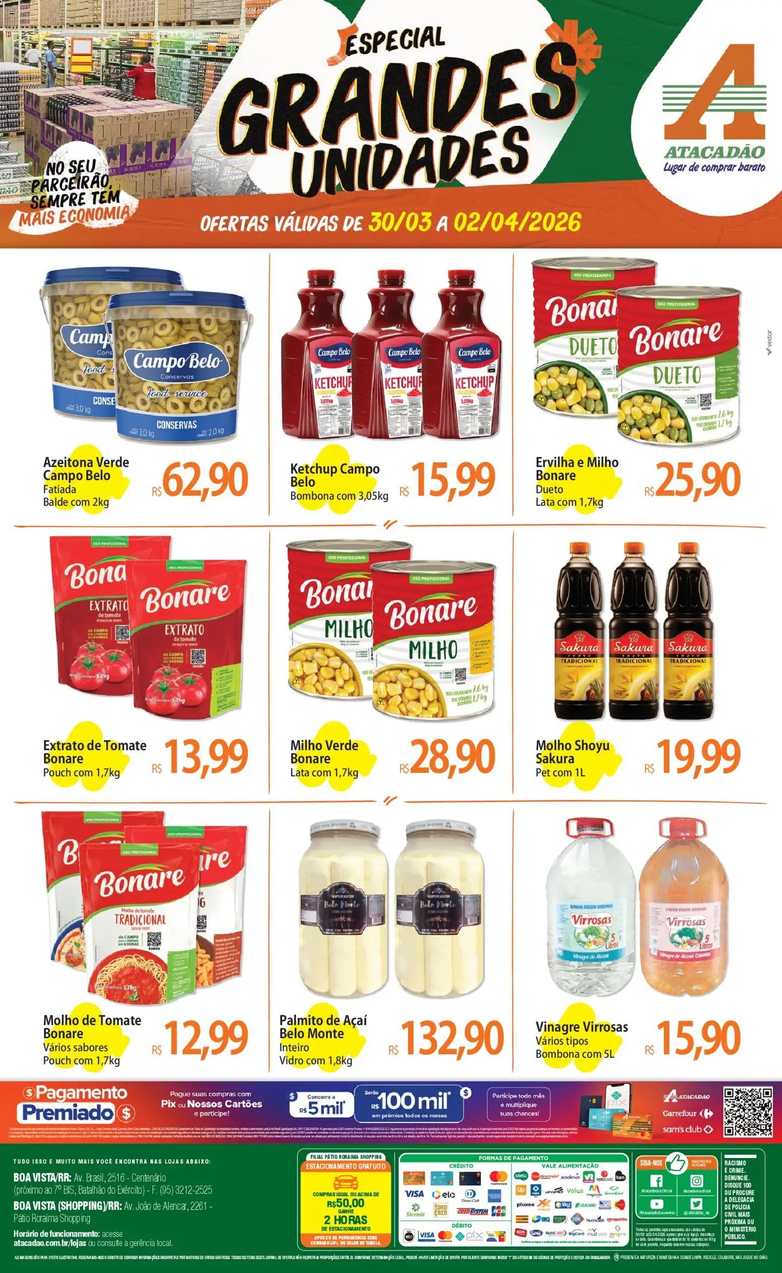 Atacadão folheto a partir de 30/03/2026 Atacadão ofertas - RR (2026-03-30 - 2026-04-02)