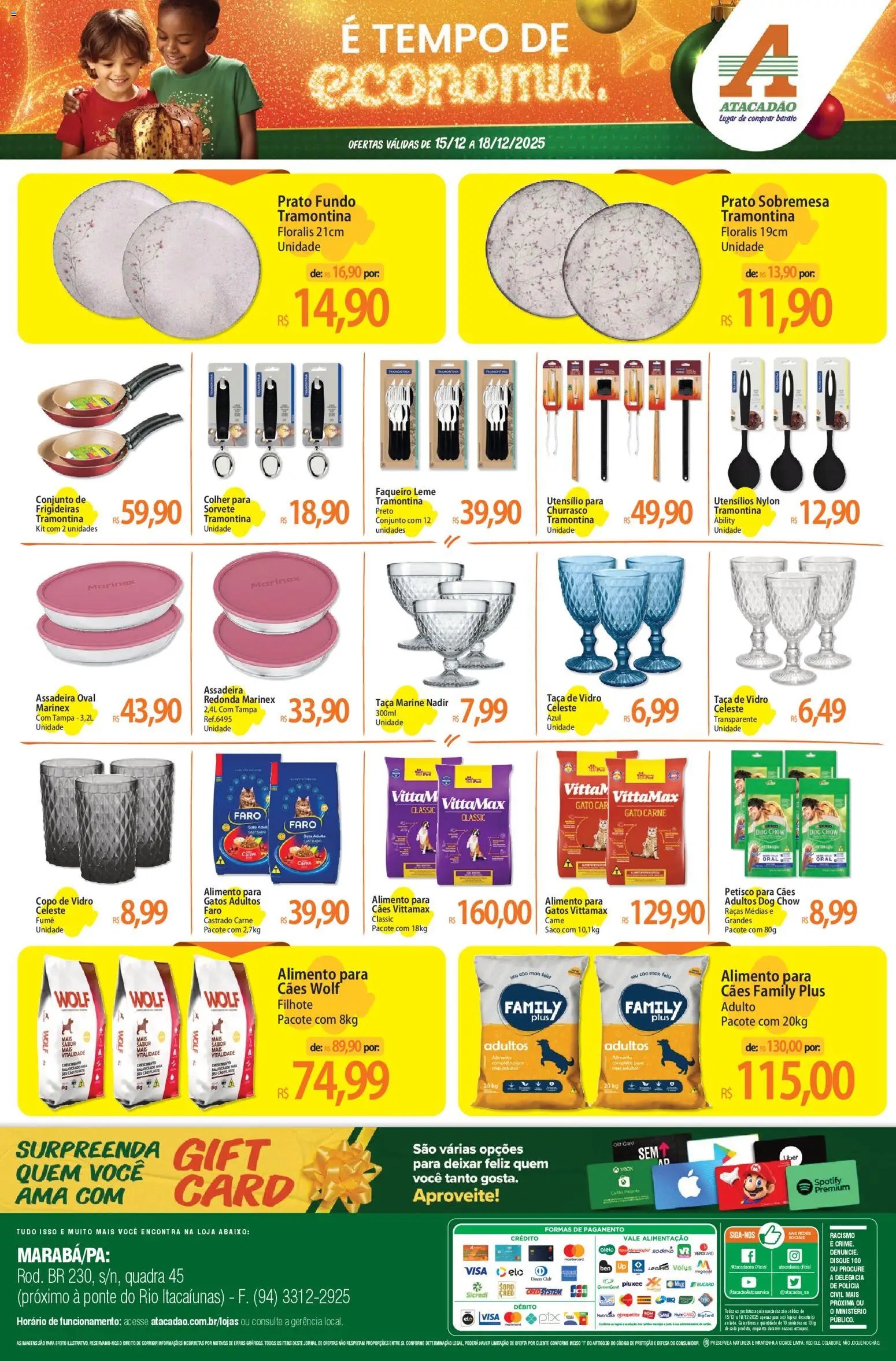 Atacadão folheto a partir de 15/12/2025 Ofertas - PA (2025-12-15 - 2025-12-18)
