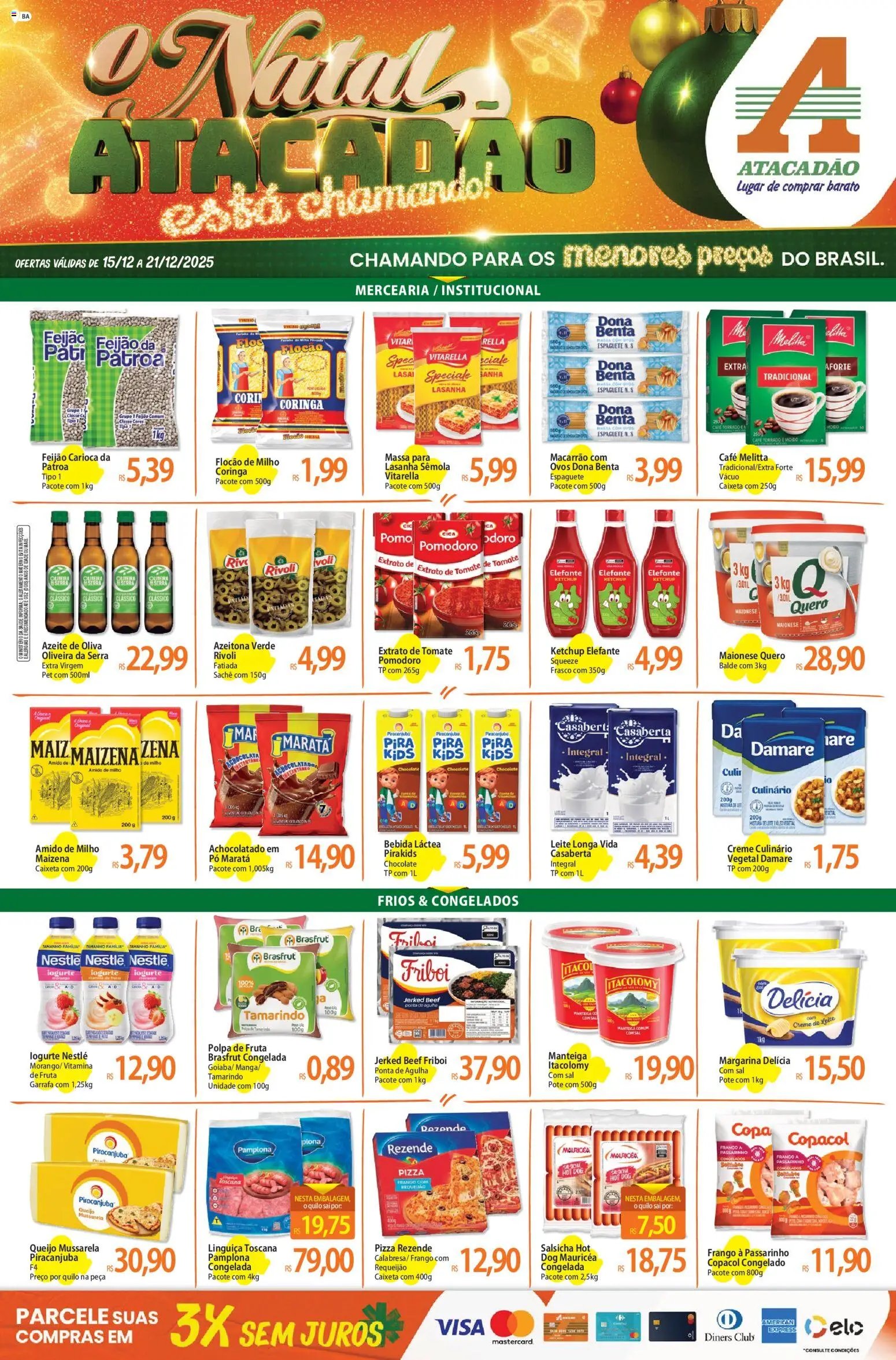 Atacadão folheto a partir de 15/12/2025 Ofertas - BA (2025-12-15 - 2025-12-21)