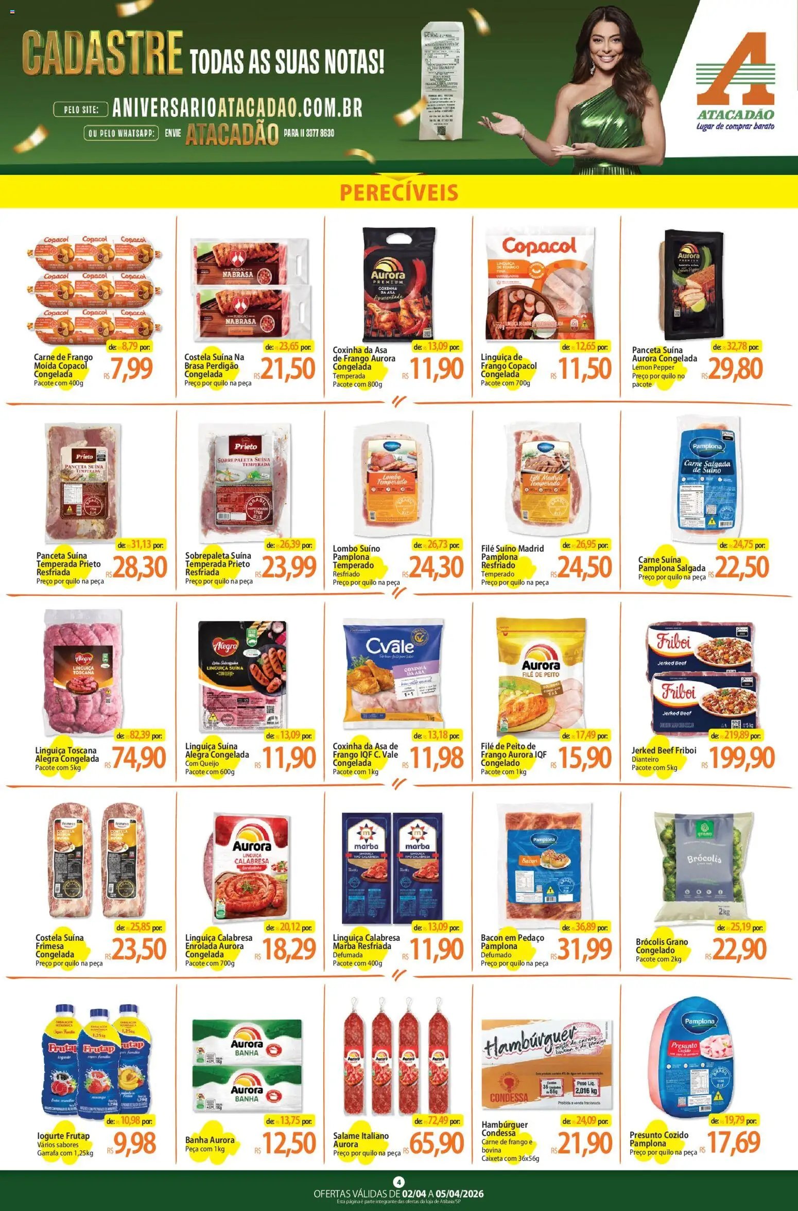 Atacadão folheto a partir de 02/04/2026 Atacadão ofertas - SP (2026-04-02 - 2026-04-05)