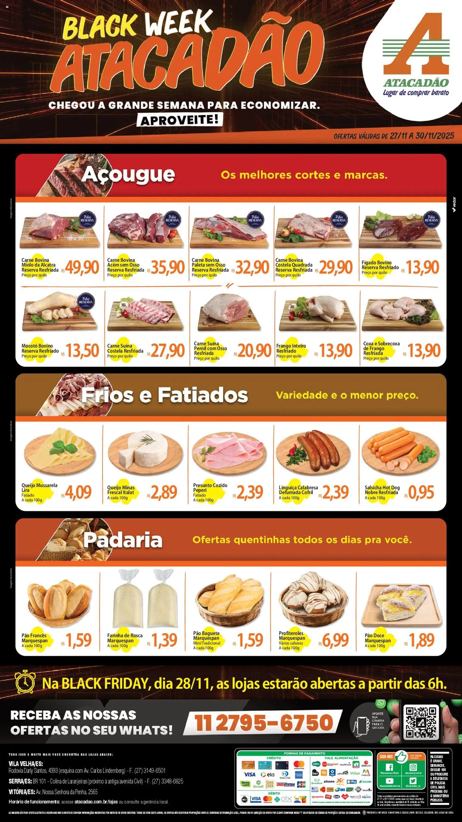 Atacadão folheto a partir de 27/11/2025 Ofertas - ES (2025-11-27 - 2025-11-30)