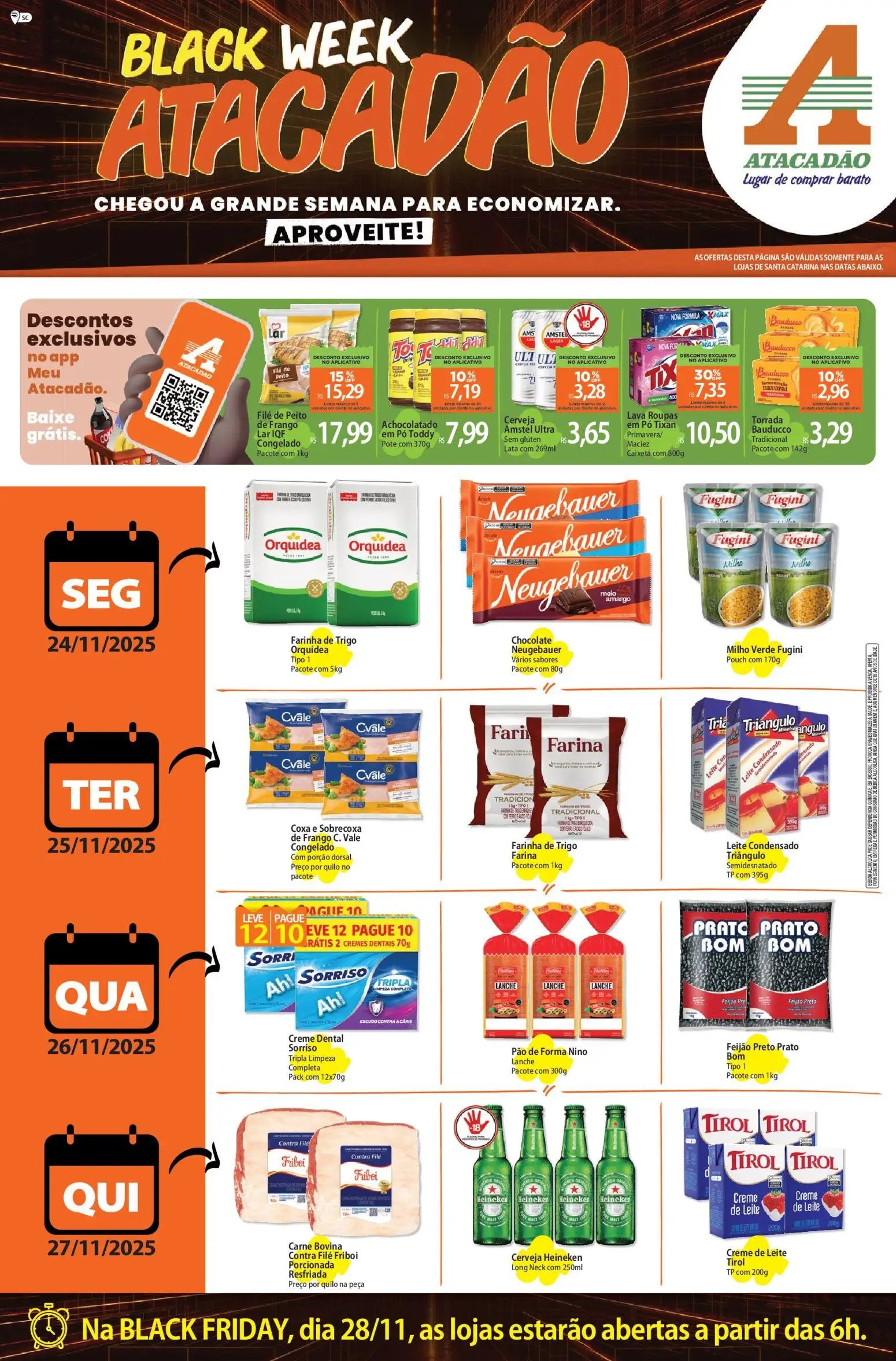 Atacadão folheto a partir de 24/11/2025 Ofertas - SC (2025-11-24 - 2025-11-27)
