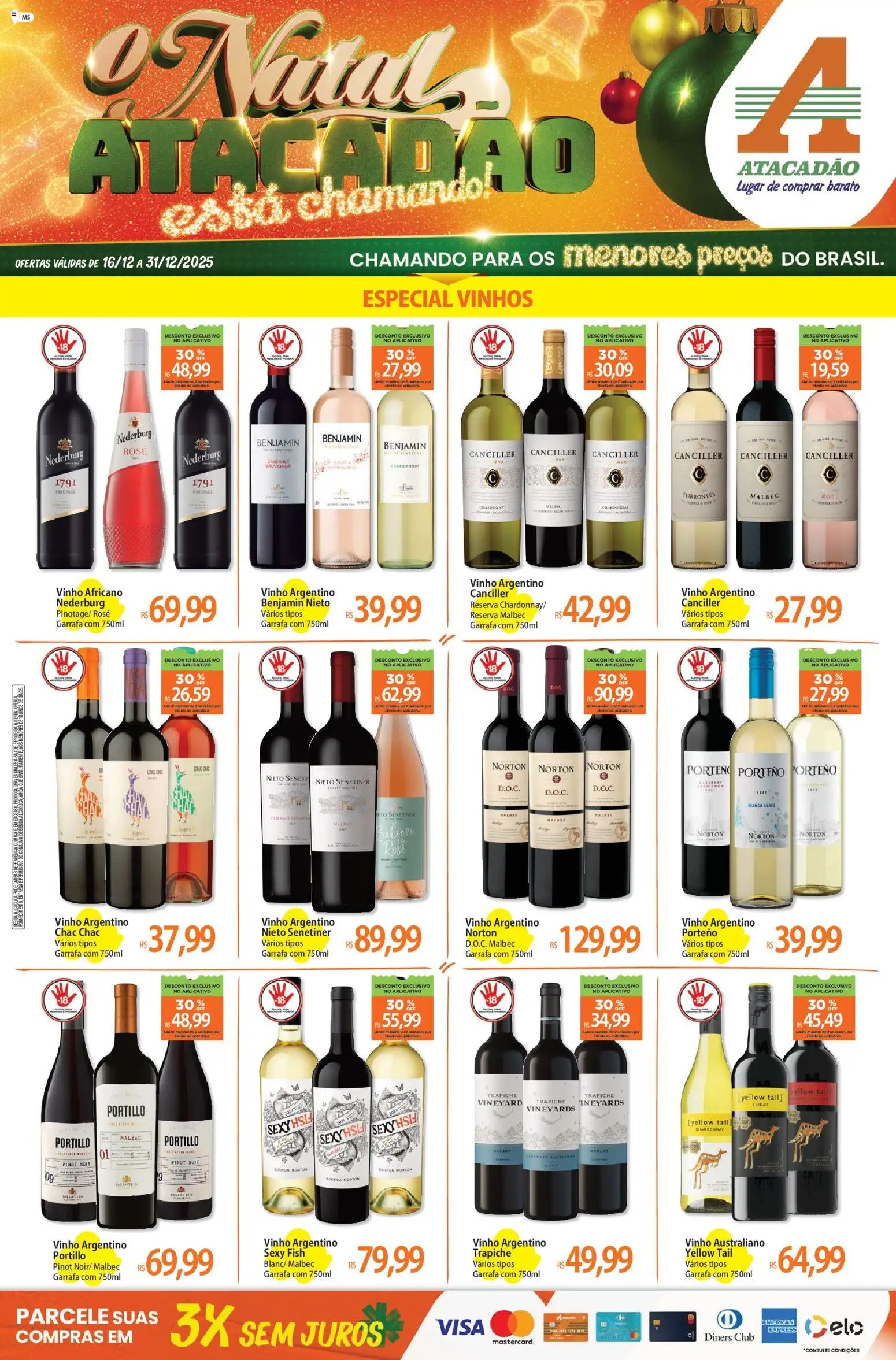 Atacadão folheto a partir de 16/12/2025 Ofertas - MS (2025-12-16 - 2025-12-31)