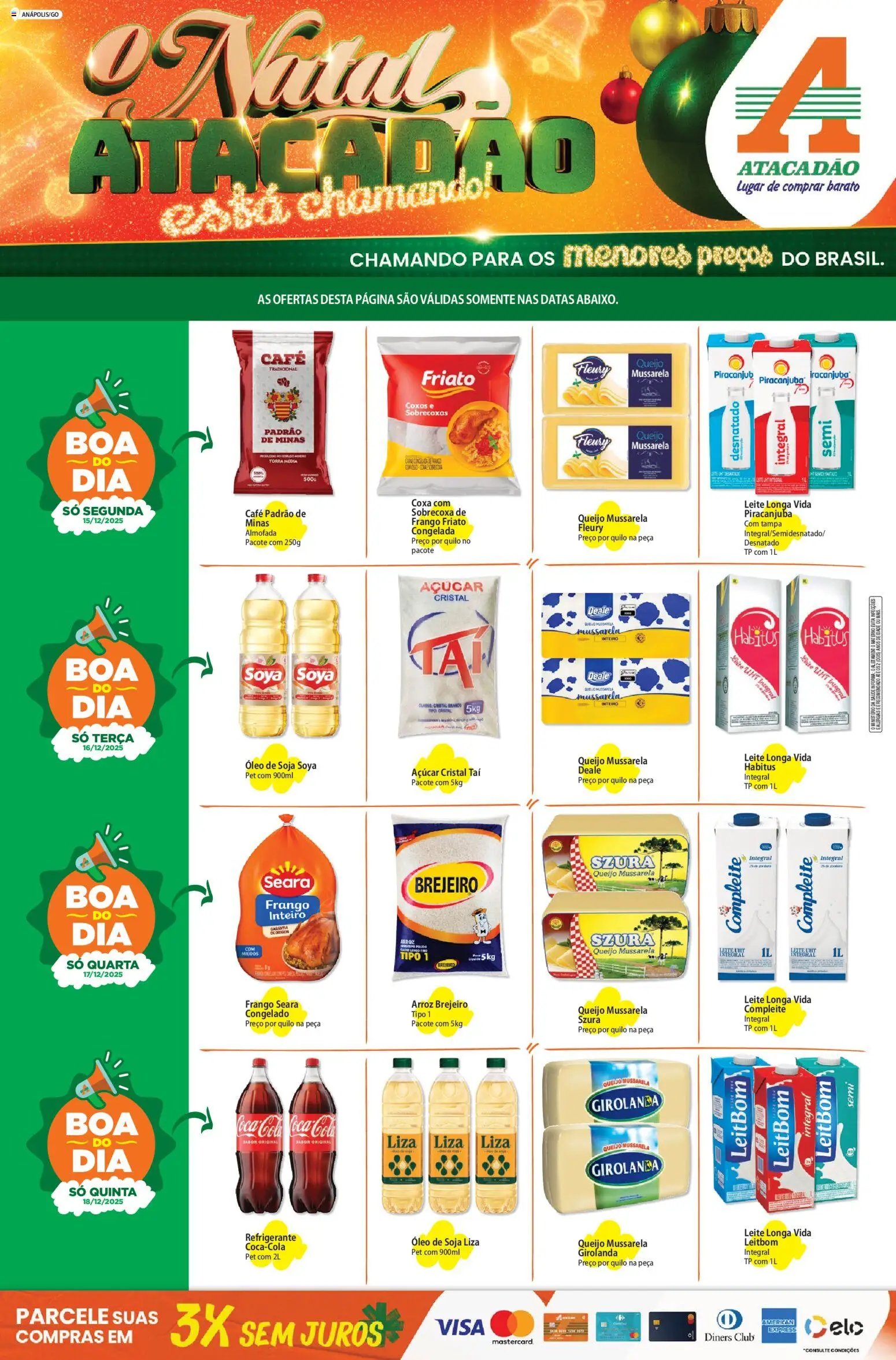 Atacadão folheto a partir de 15/12/2025 Ofertas - GO (2025-12-15 - 2025-12-18)
