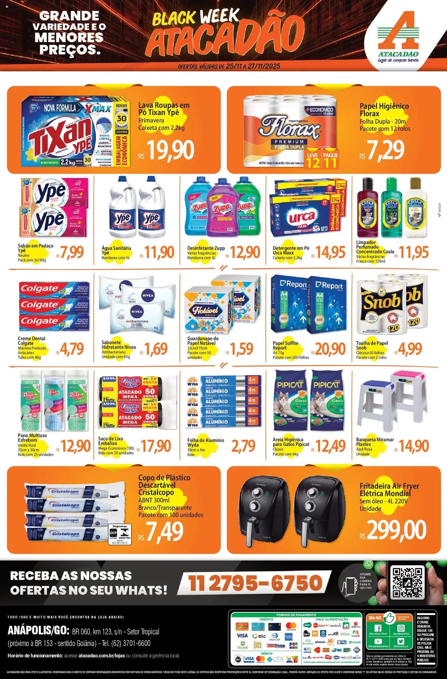 Atacadão folheto a partir de 25/11/2025 Ofertas - GO (2025-11-25 - 2025-11-27)