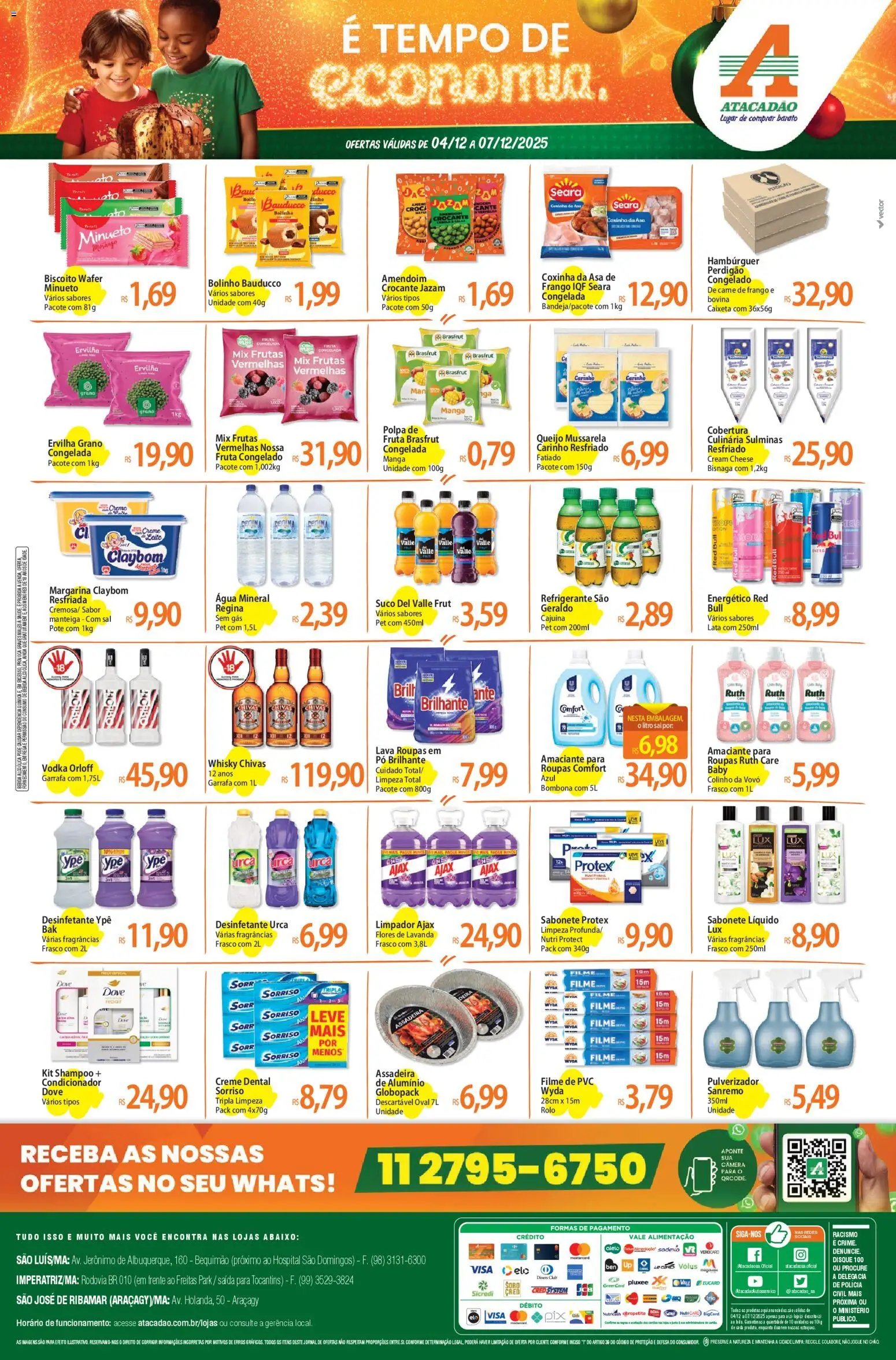 Atacadão folheto a partir de 04/12/2025 Ofertas - MA (2025-12-04 - 2025-12-07)