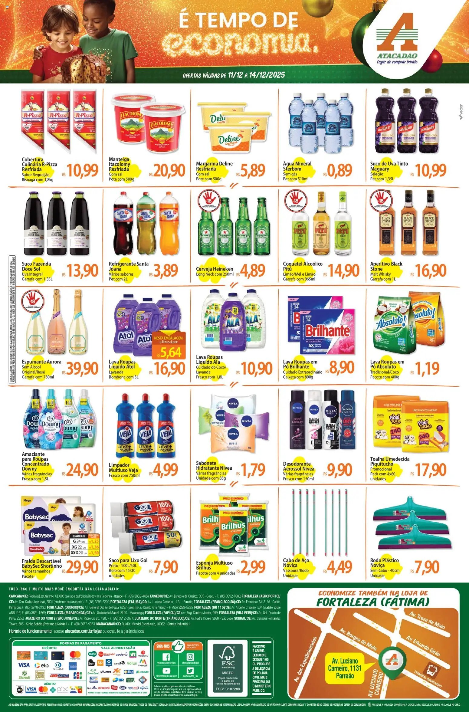 Atacadão folheto a partir de 11/12/2025 Ofertas - CE (2025-12-11 - 2025-12-14)