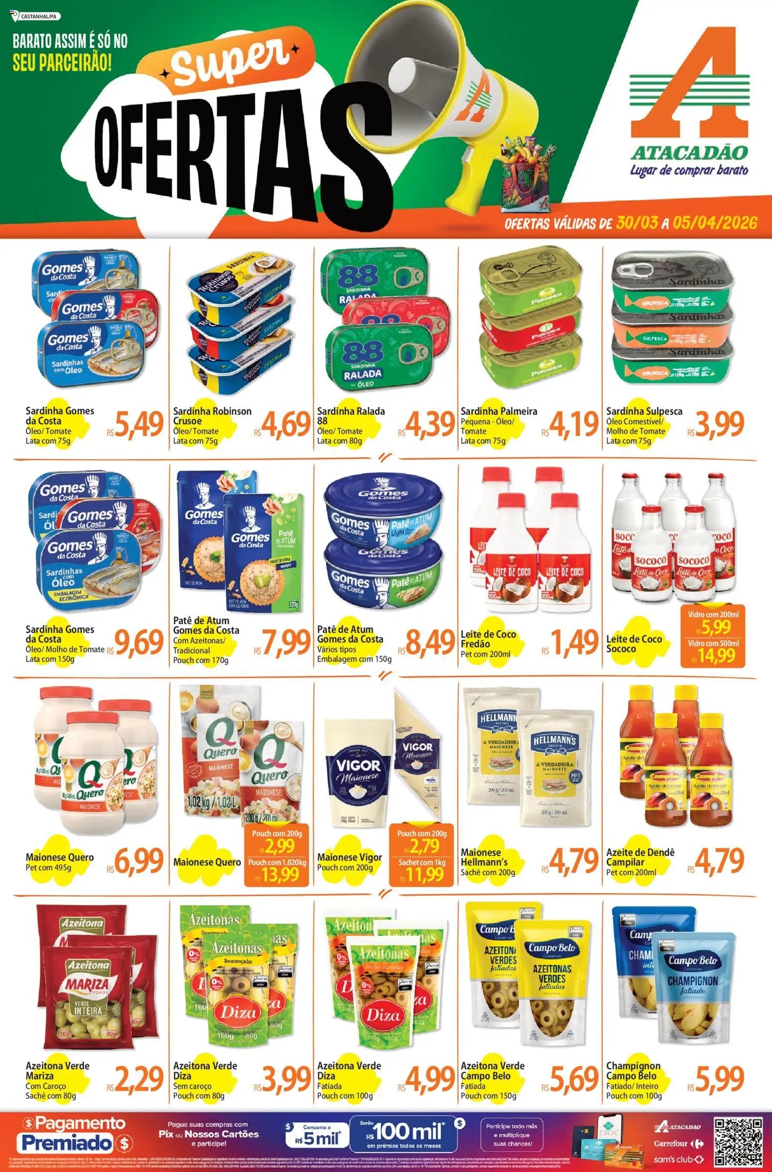 Atacadão folheto a partir de 30/03/2026 Atacadão ofertas - PA (2026-03-30 - 2026-04-05)