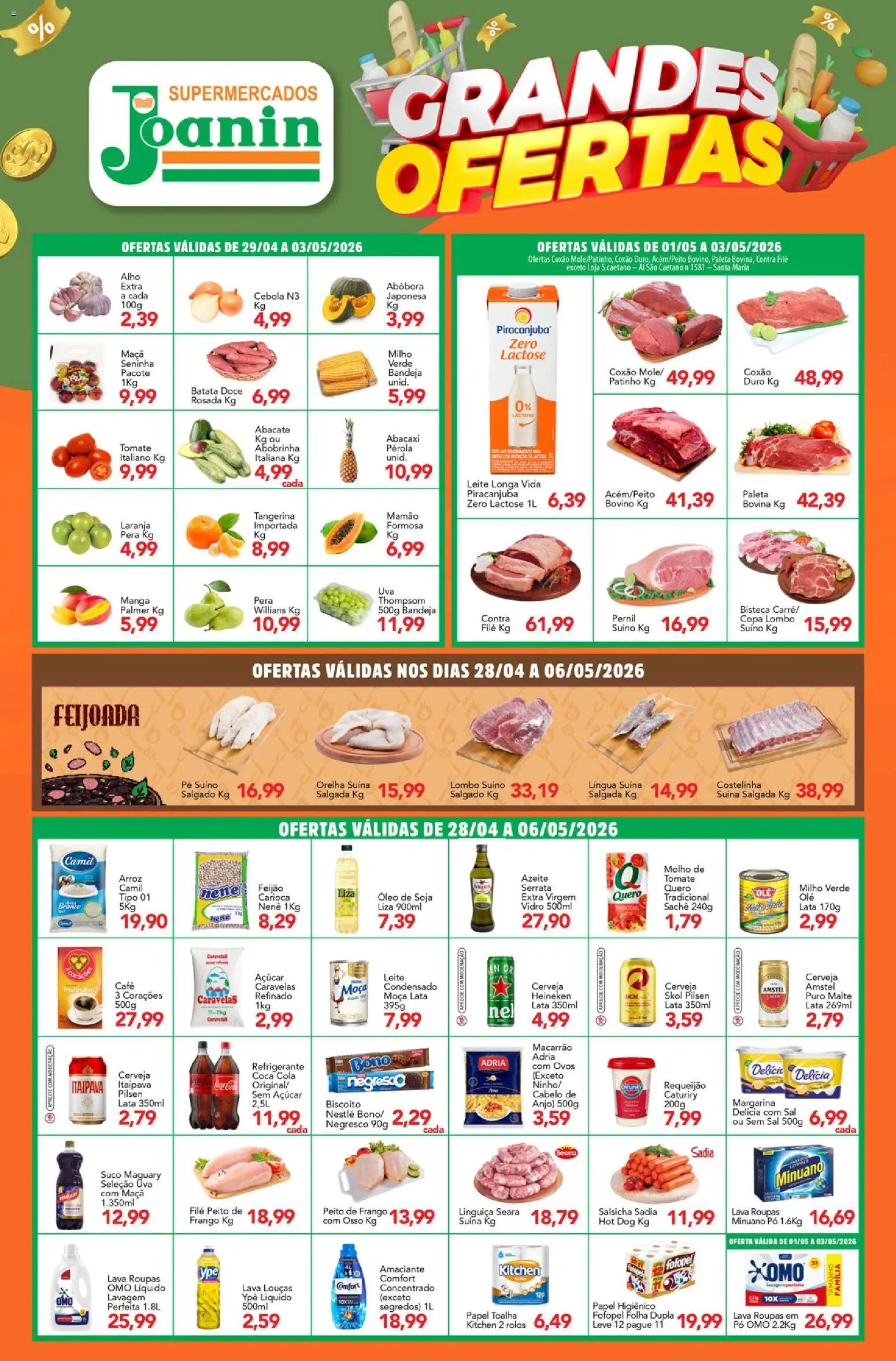 Supermercados Joanin folheto a partir de 28/04/2026 Supermercados Joanin - Ofertas da semana (2026-04-28 - 2026-06-06)
