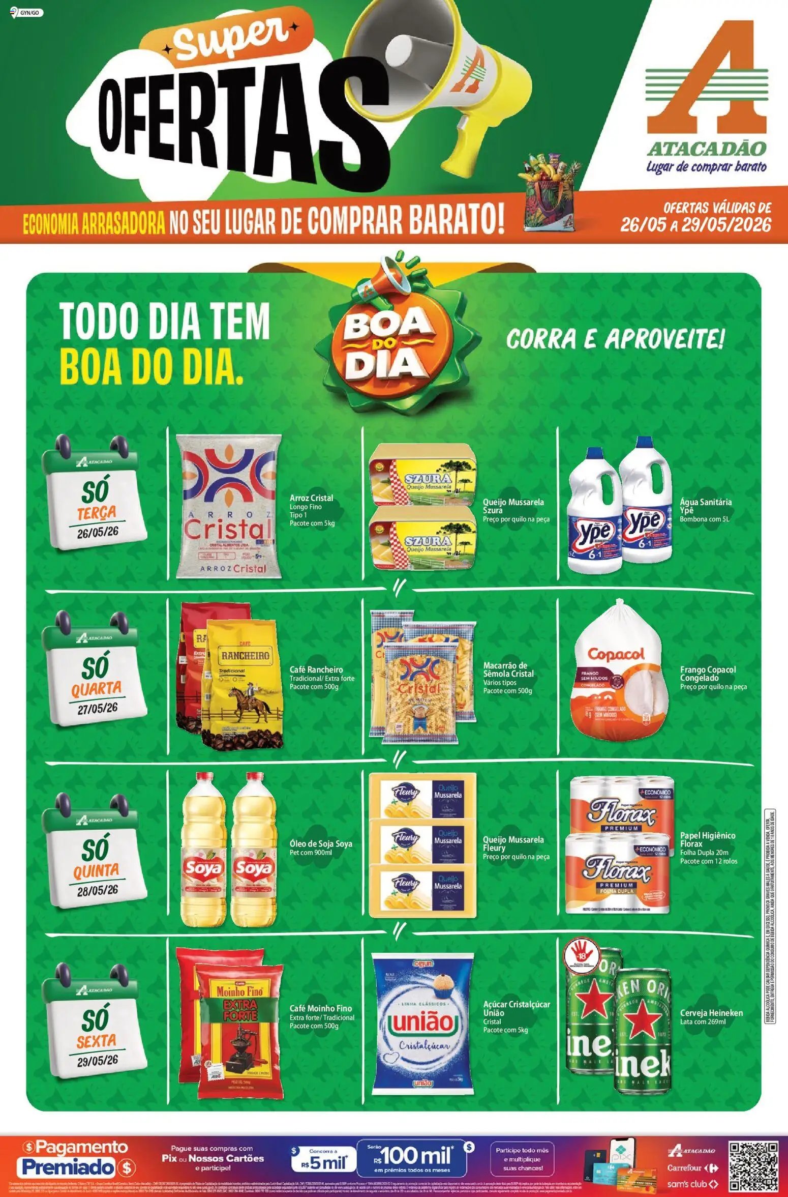 Atacadão folheto a partir de 26/05/2026 Atacadão ofertas - GO (2026-05-26 - 2026-05-29)