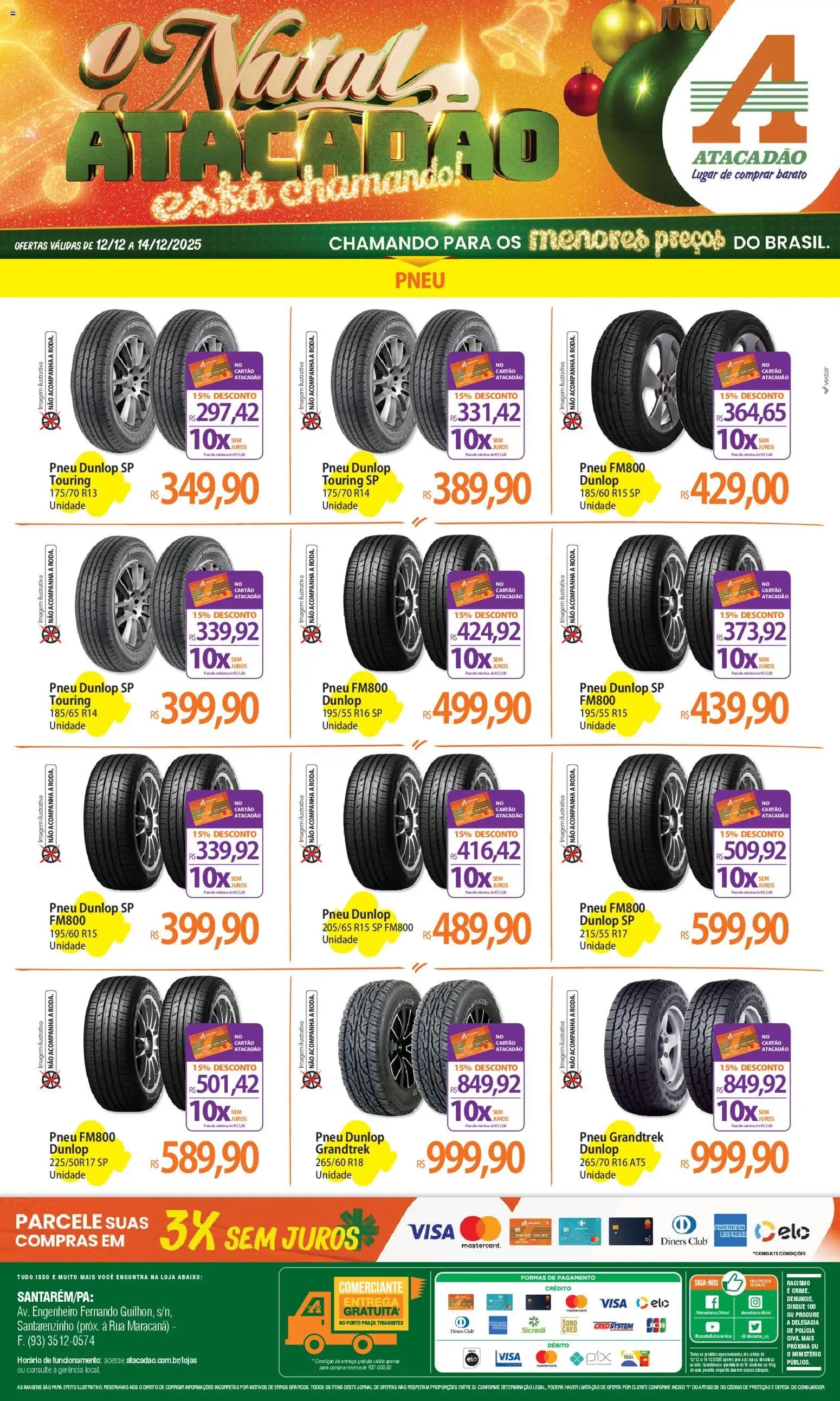 Atacadão folheto a partir de 12/12/2025 Ofertas - PA (2025-12-12 - 2025-12-14)