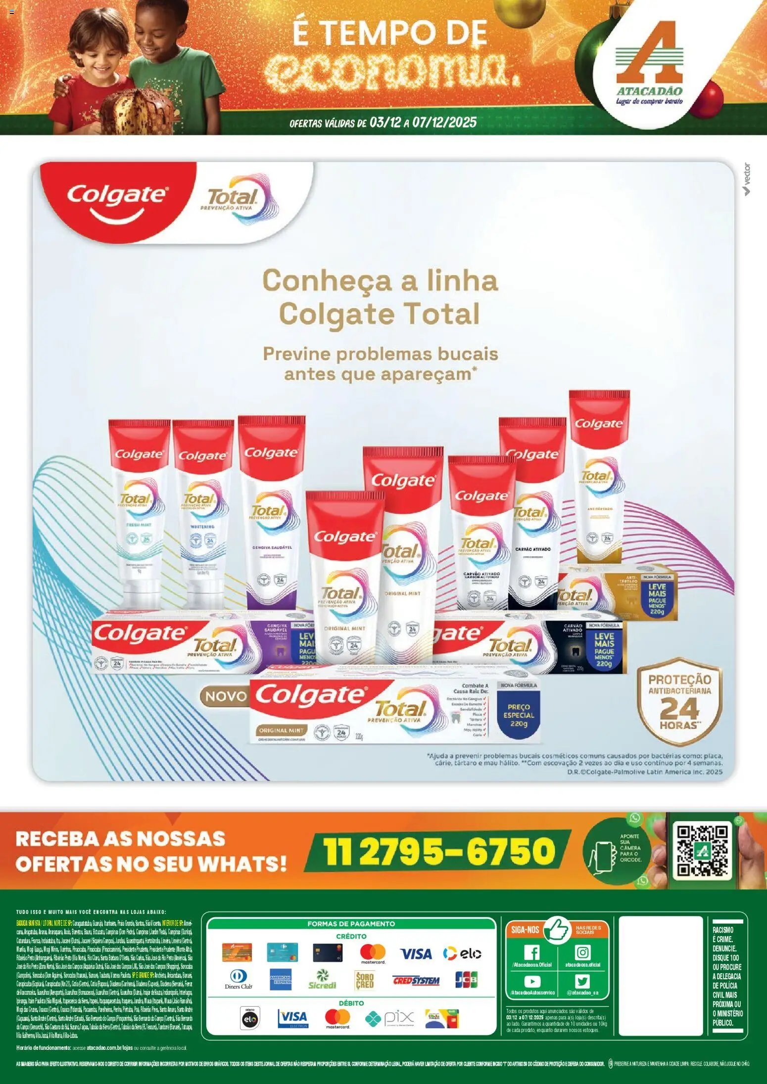 Atacadão folheto a partir de 03/12/2025 Ofertas - SP (2025-12-03 - 2025-12-07)