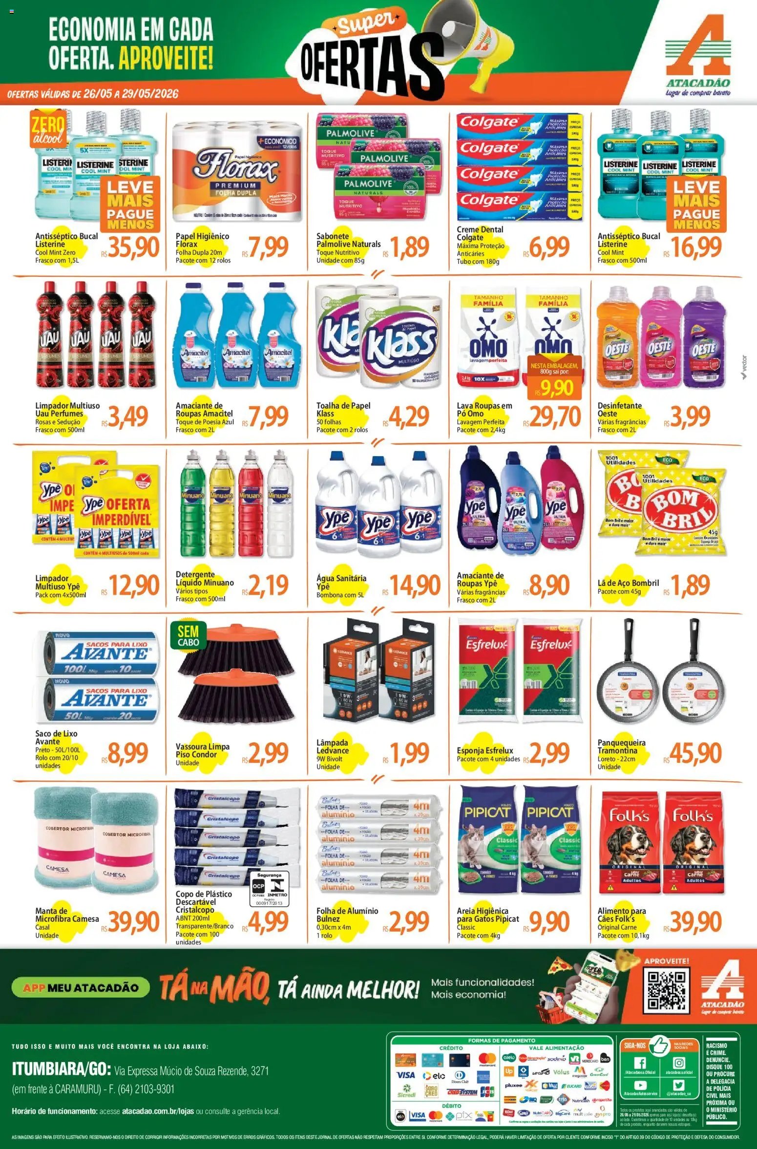 Atacadão folheto a partir de 26/05/2026 Atacadão ofertas - GO (2026-05-26 - 2026-05-29)