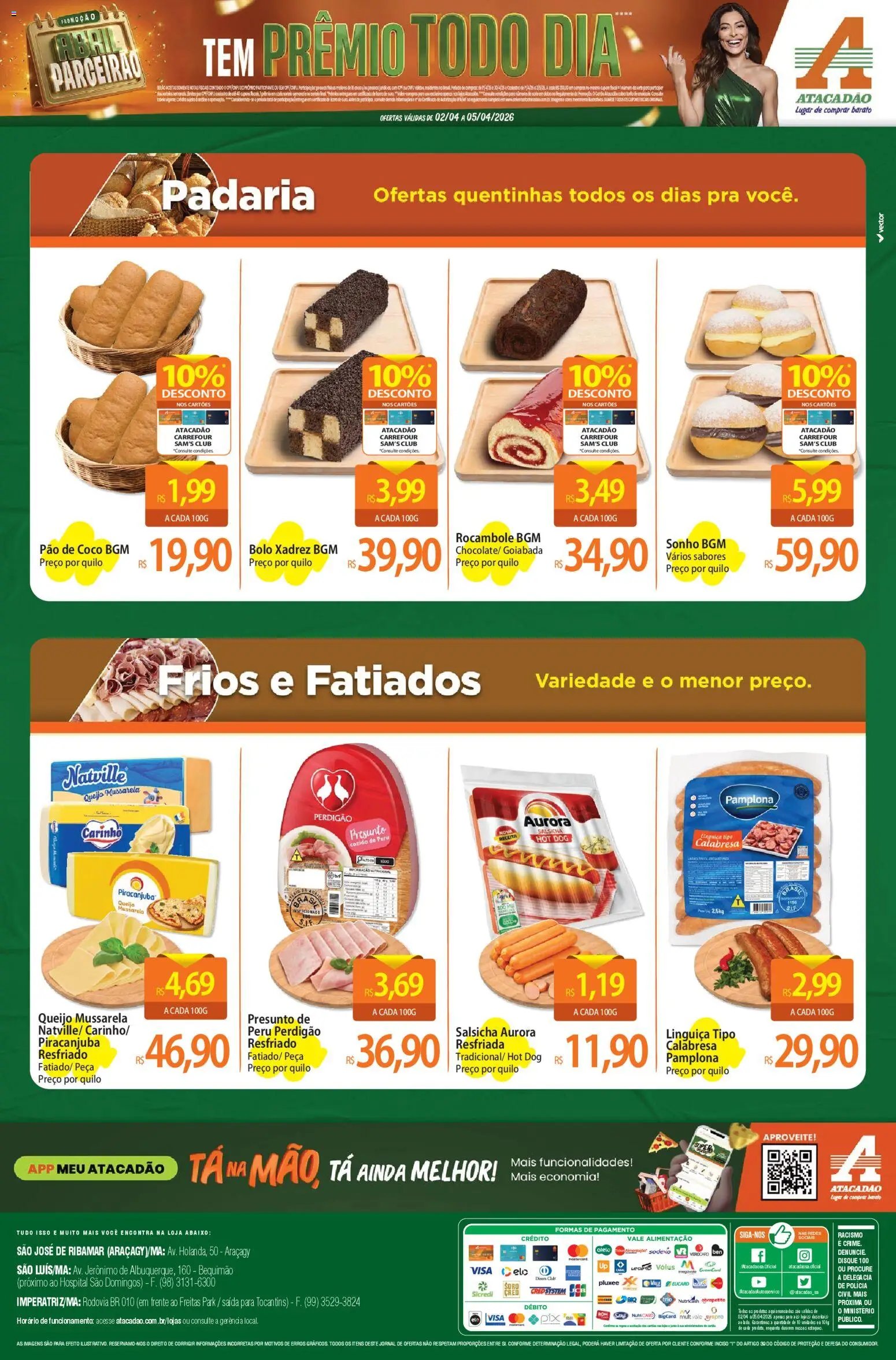 Atacadão folheto a partir de 02/04/2026 Atacadão ofertas - MA (2026-04-02 - 2026-04-05)