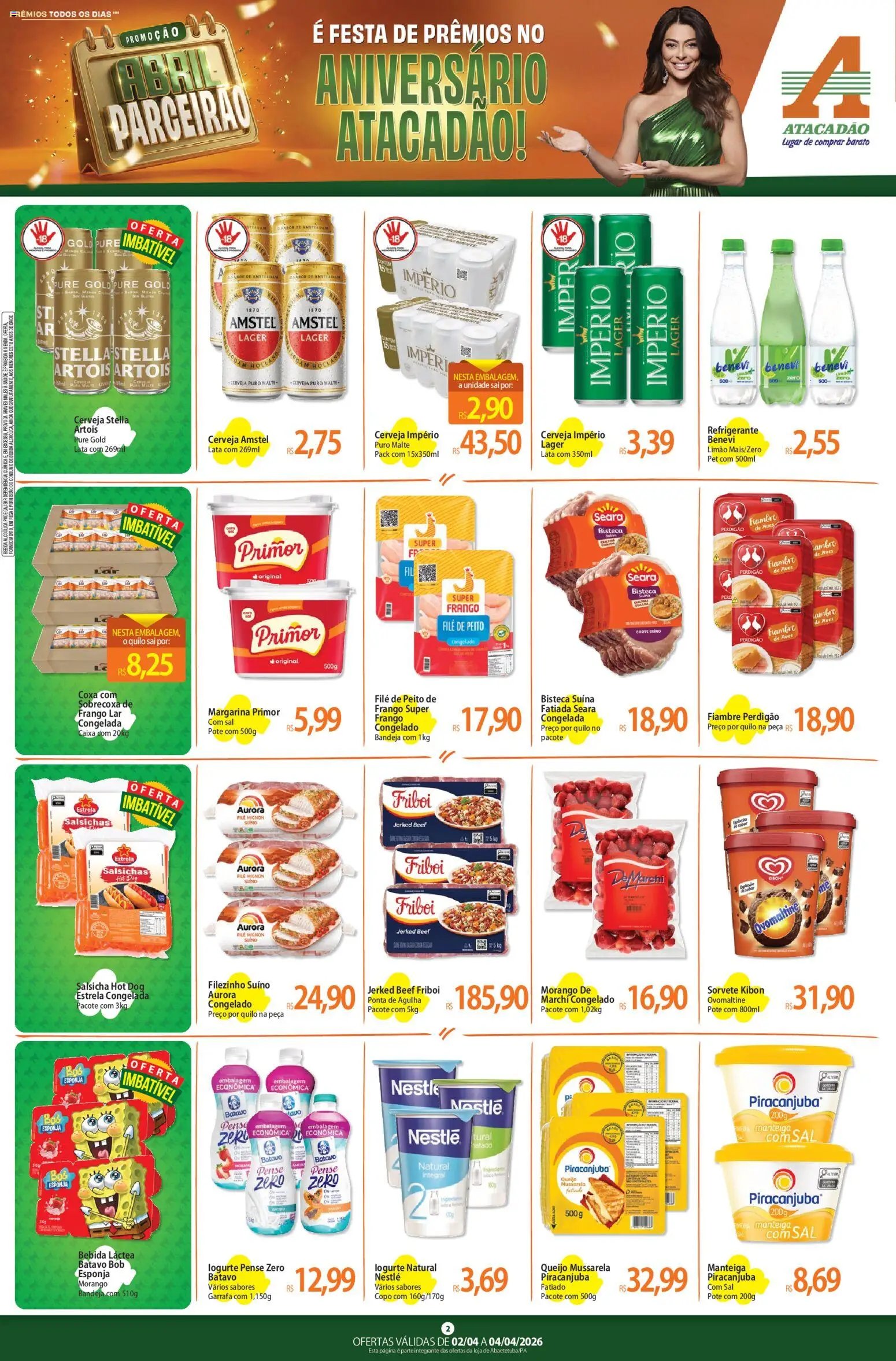 Atacadão folheto a partir de 02/04/2026 Atacadão ofertas - PA (2026-04-02 - 2026-04-04)
