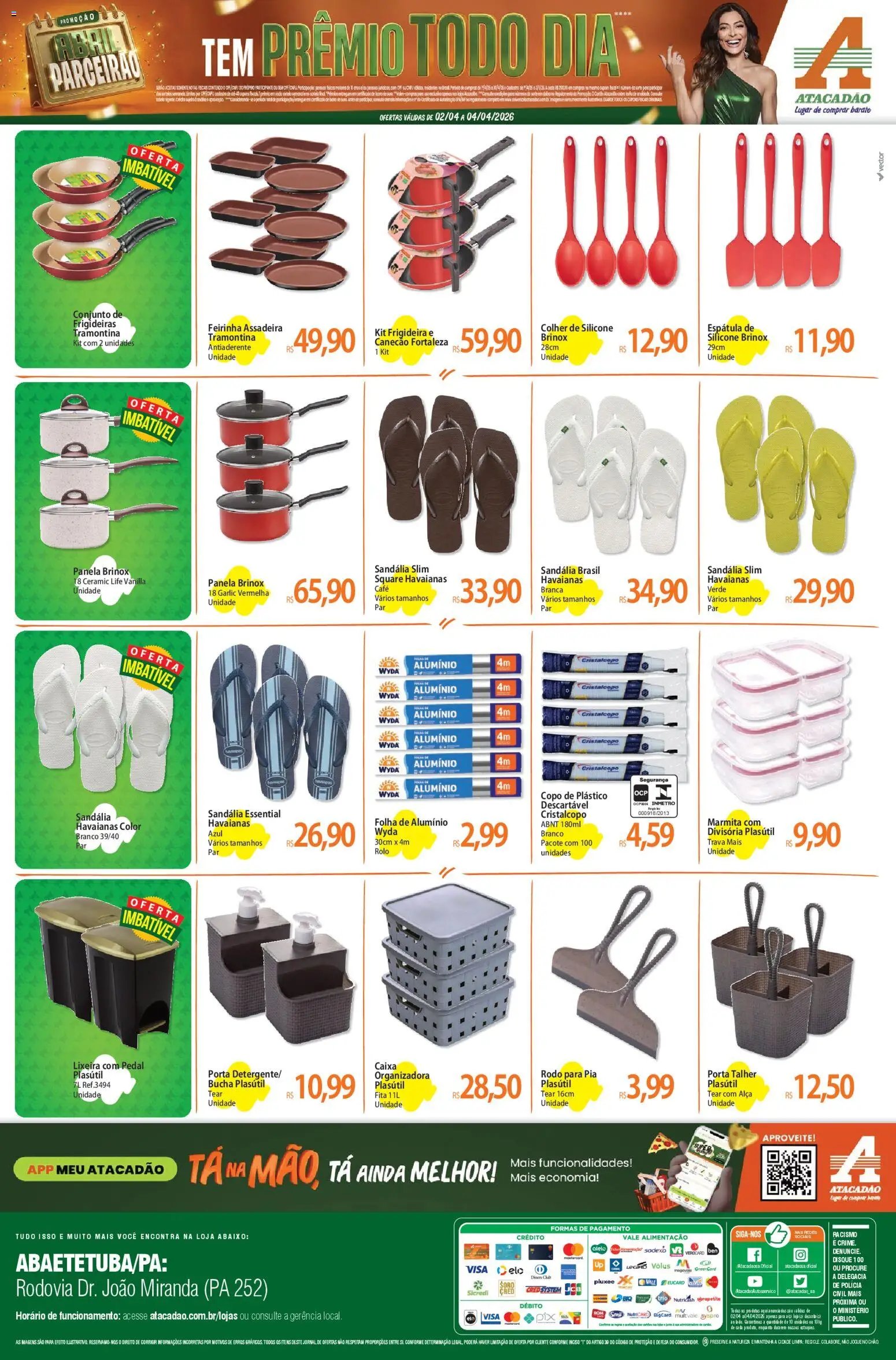 Atacadão folheto a partir de 02/04/2026 Atacadão ofertas - PA (2026-04-02 - 2026-04-04)
