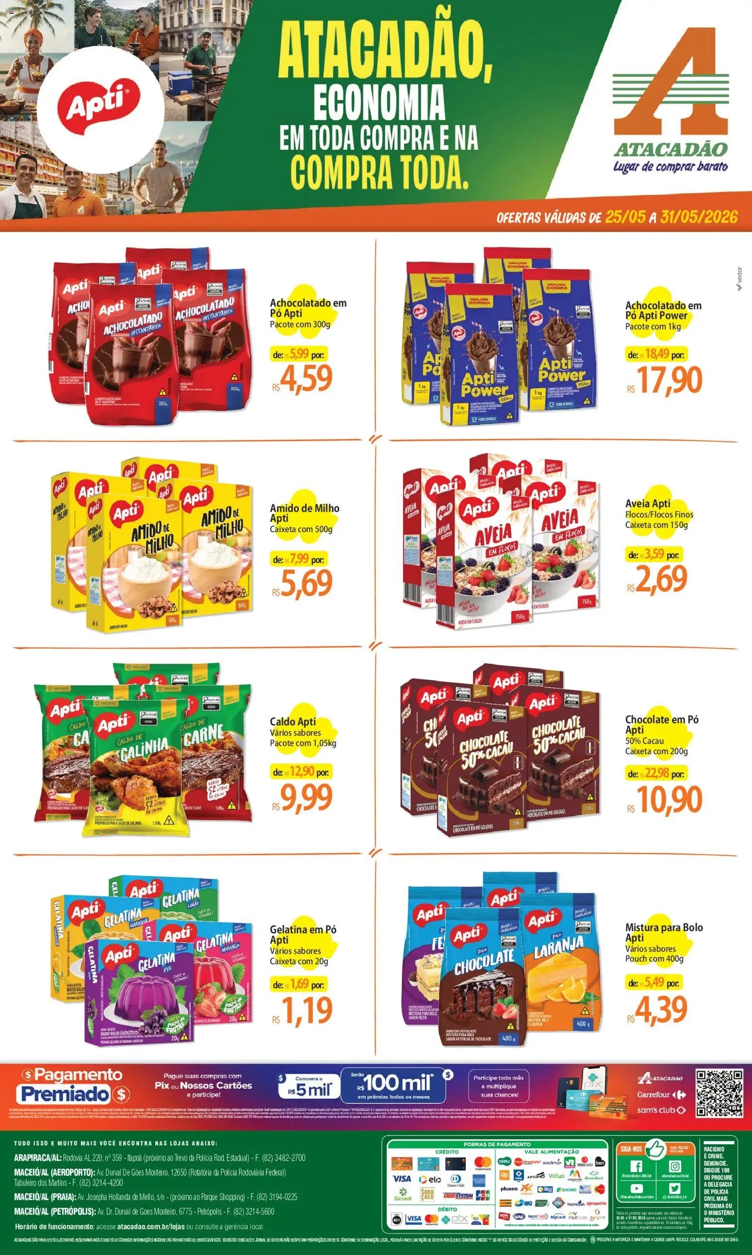 Atacadão folheto a partir de 25/05/2026 Atacadão ofertas - AL (2026-05-25 - 2026-05-31)