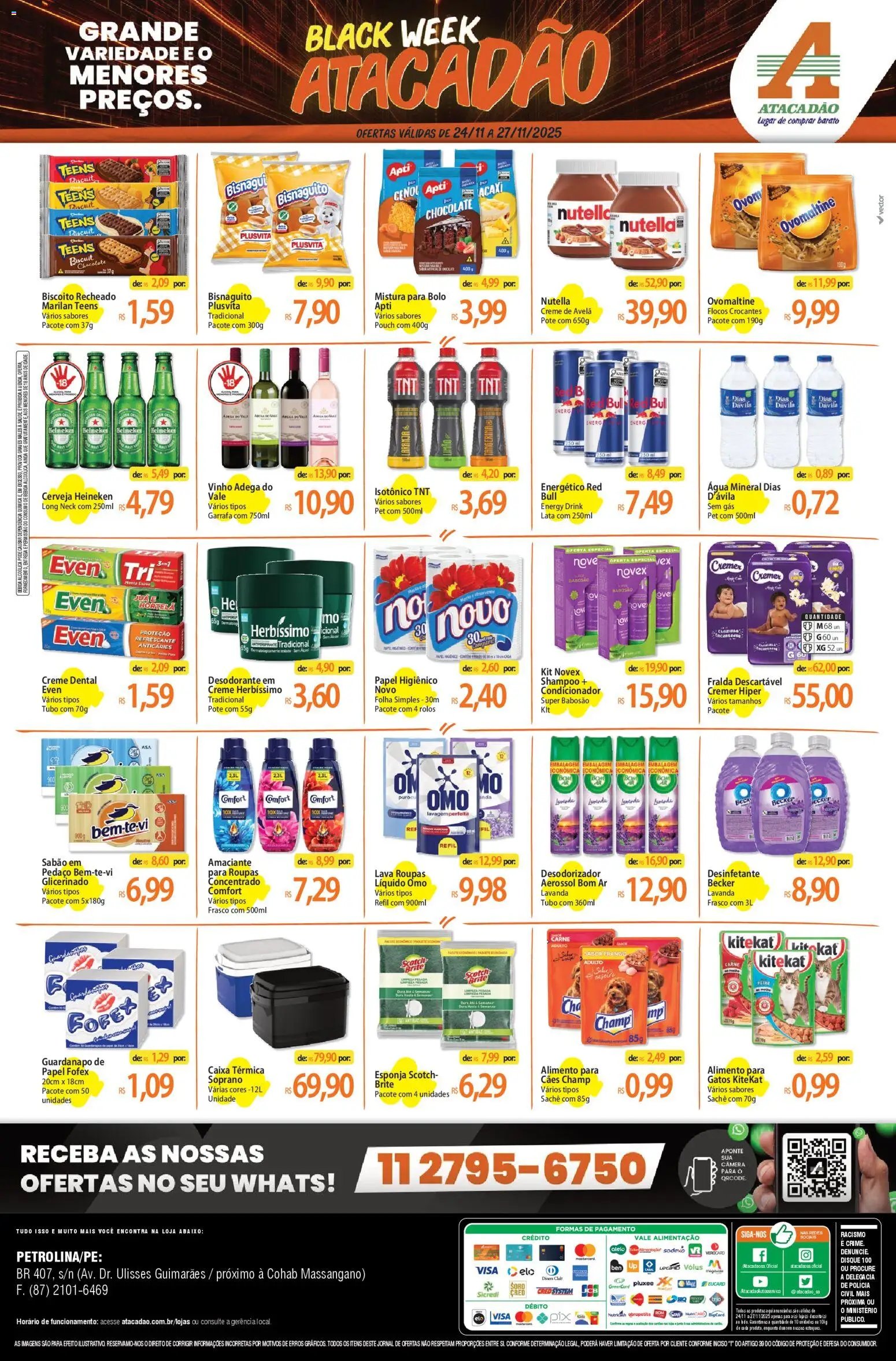 Atacadão folheto a partir de 24/11/2025 Ofertas - PE (2025-11-24 - 2025-11-27)