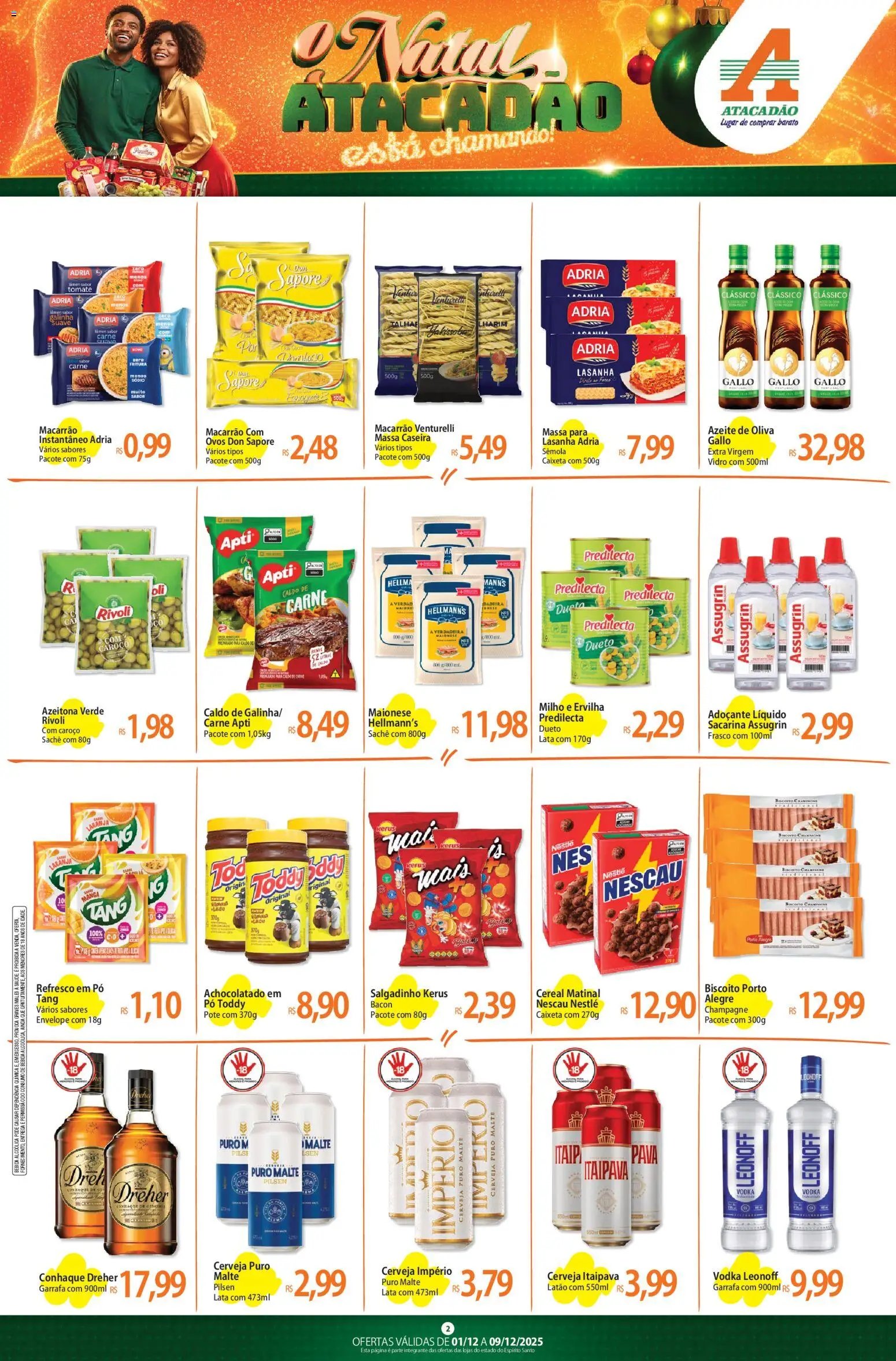 Atacadão folheto a partir de 01/12/2025 Ofertas - ES (2025-12-01 - 2025-12-09)